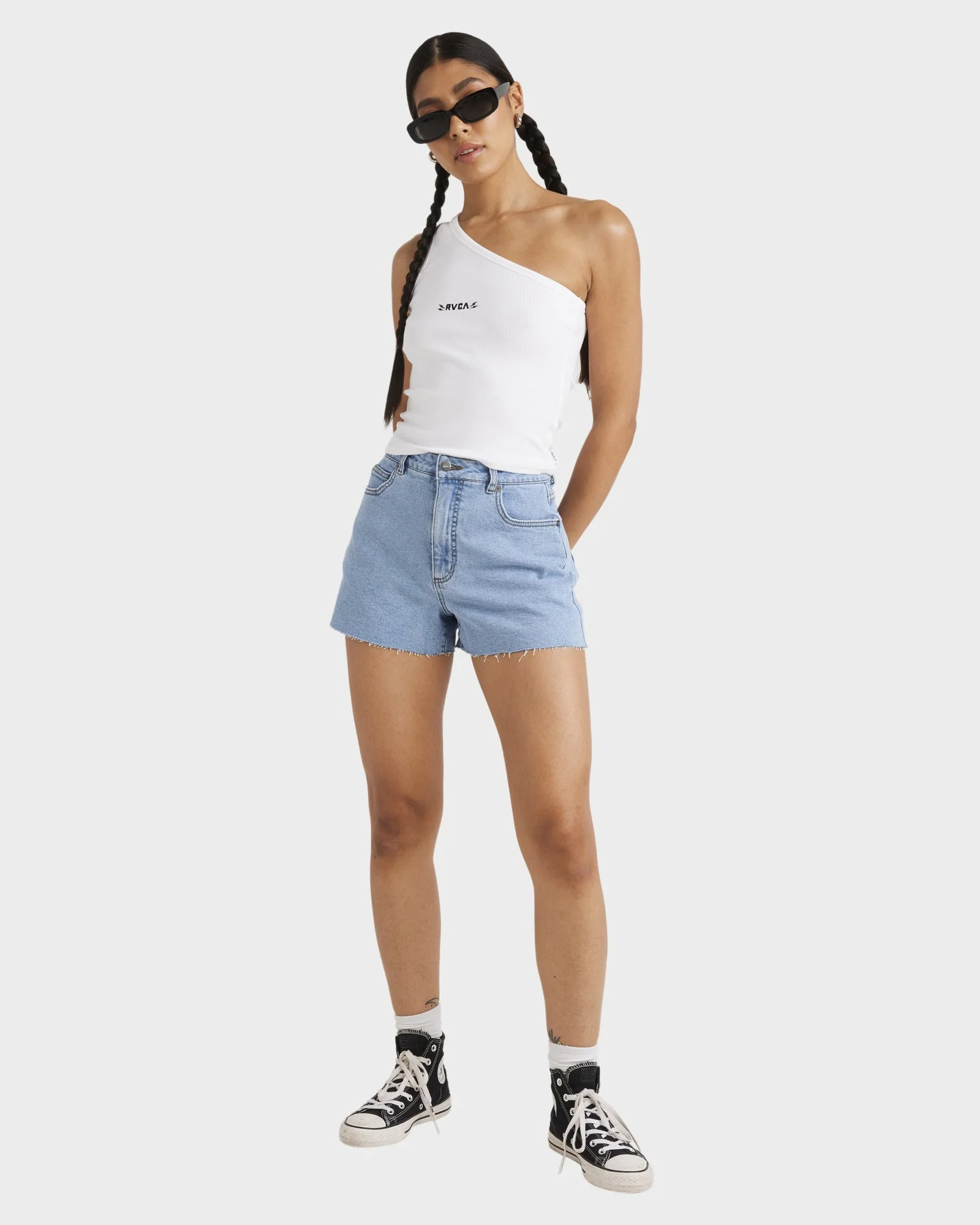 Womens Asym Tank Top - Image 5