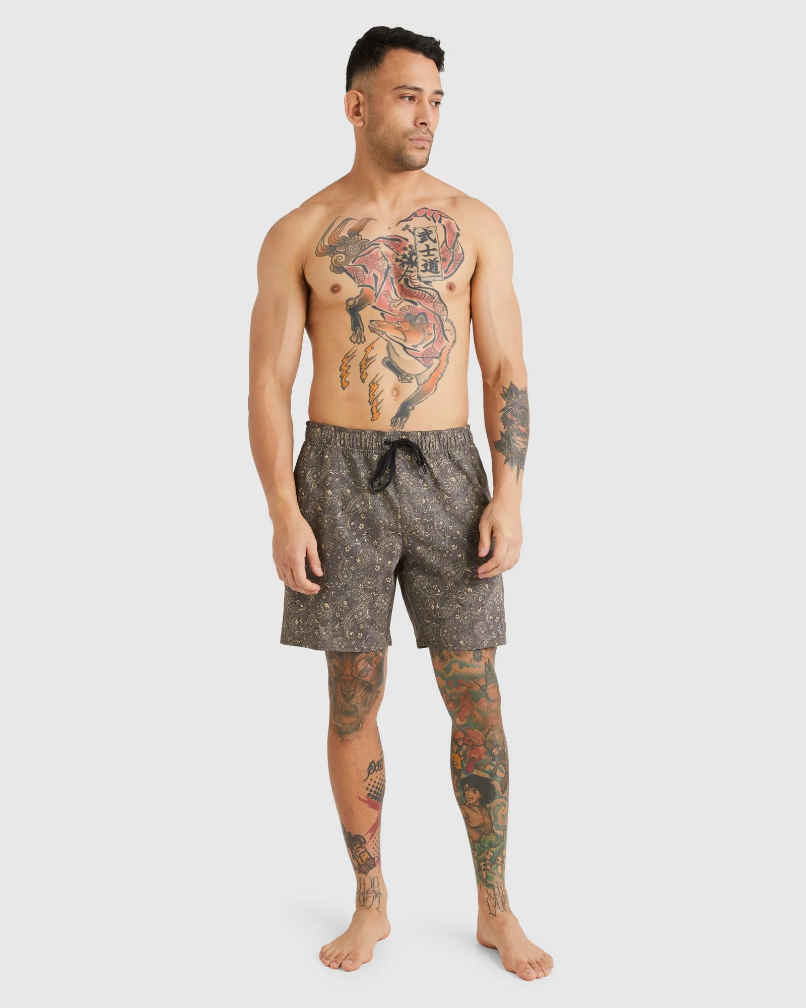 Mens Atlas 17" Elastic Boardshorts - Image 5