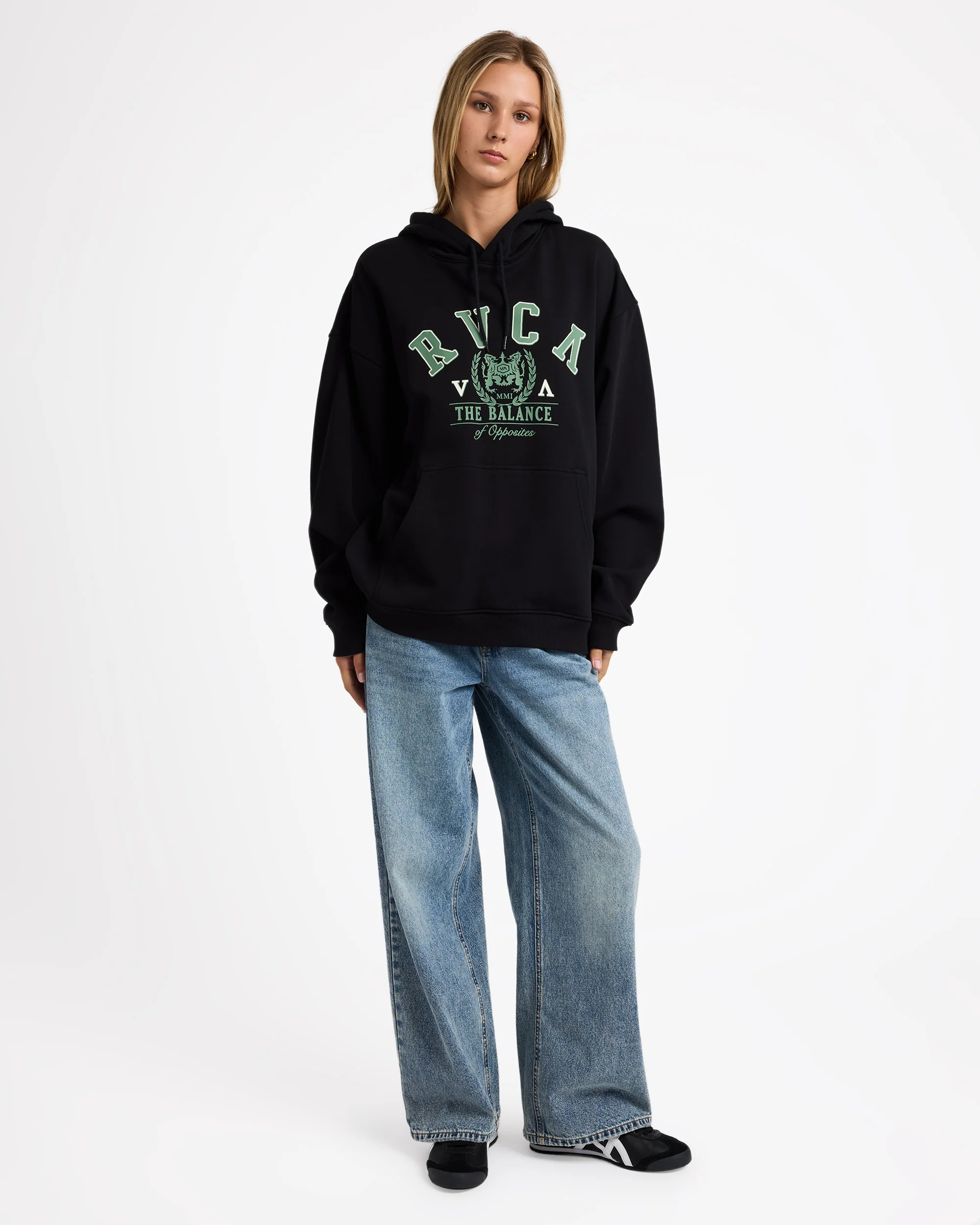 Womens Baggie BF Pullover Hoodie - Image 5