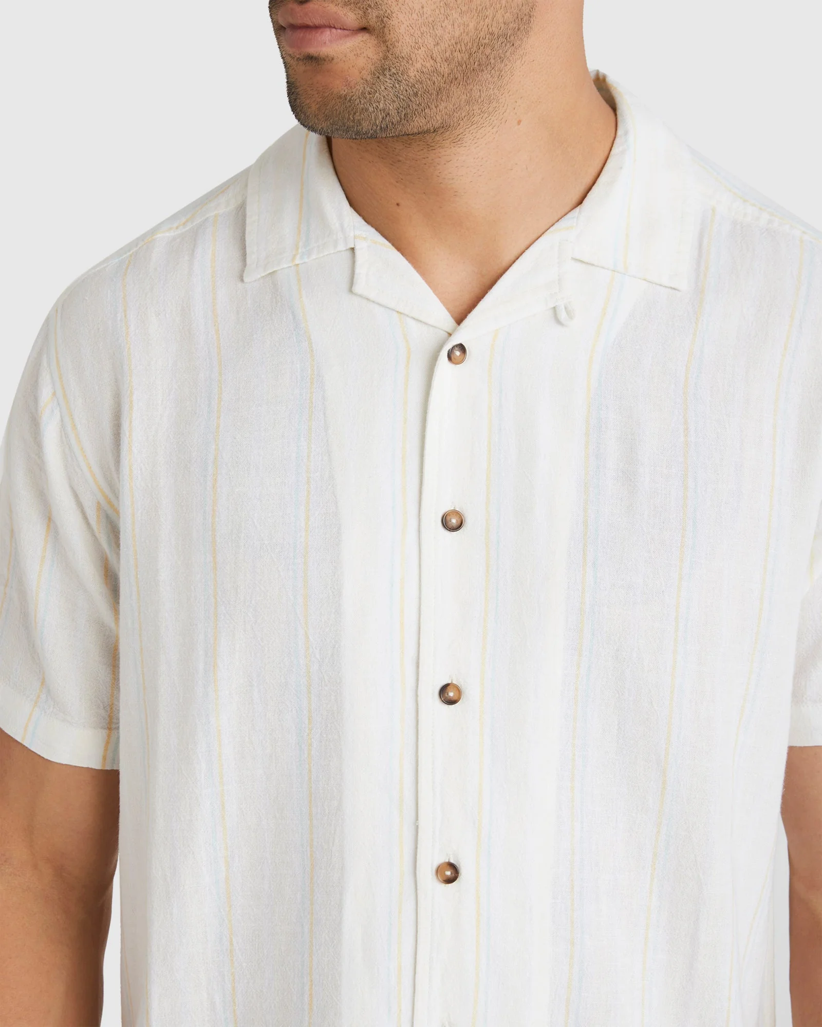 Mens Beat Stripe Shirt - Image 4