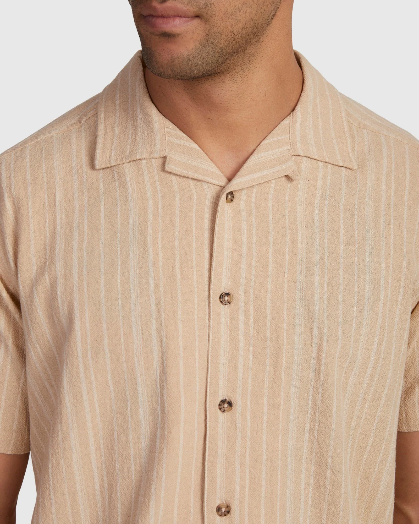 Mens Beat Stripe Shirt - Image 4