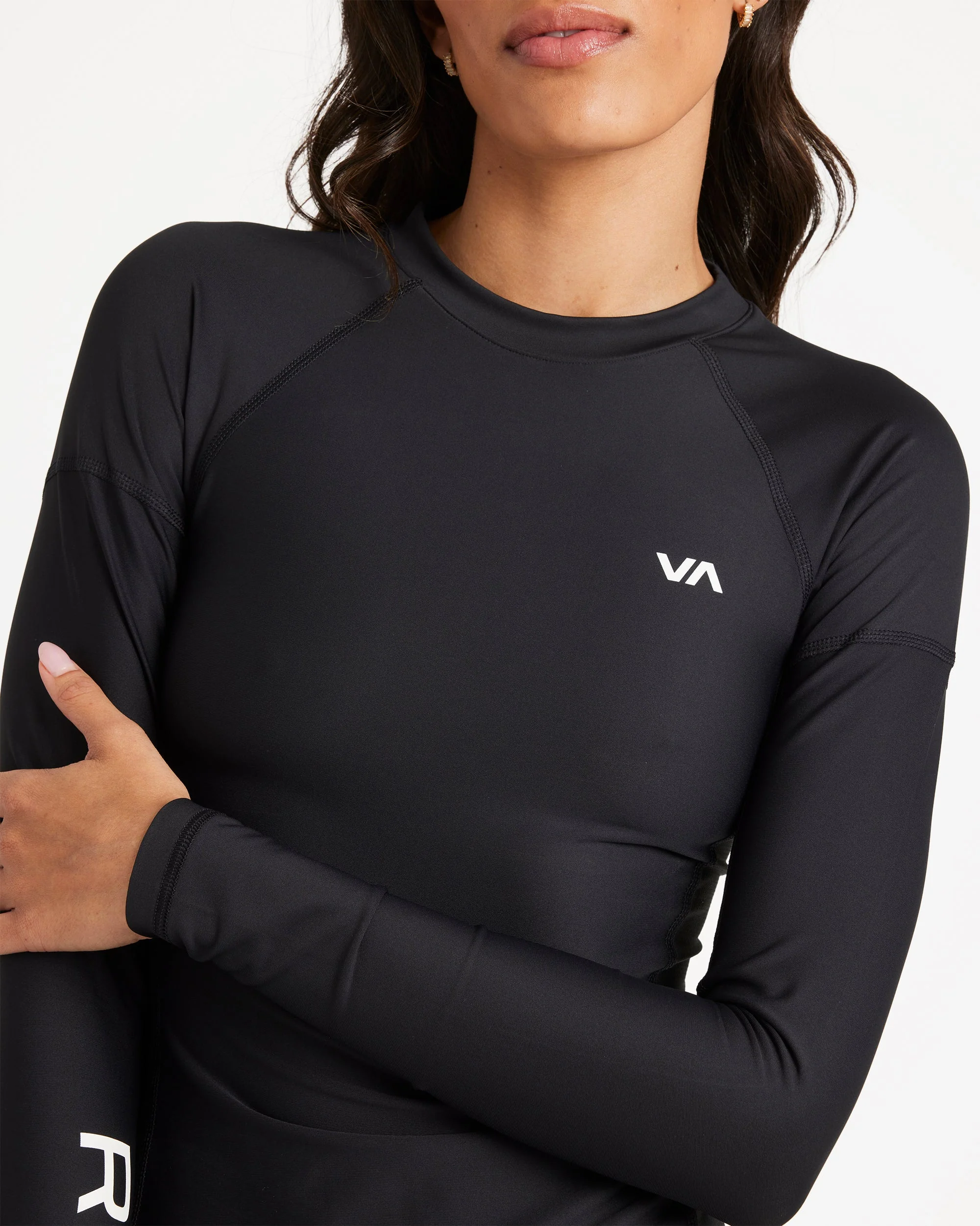 Womens Compression Long Sleeve Rash Vest - Image 4