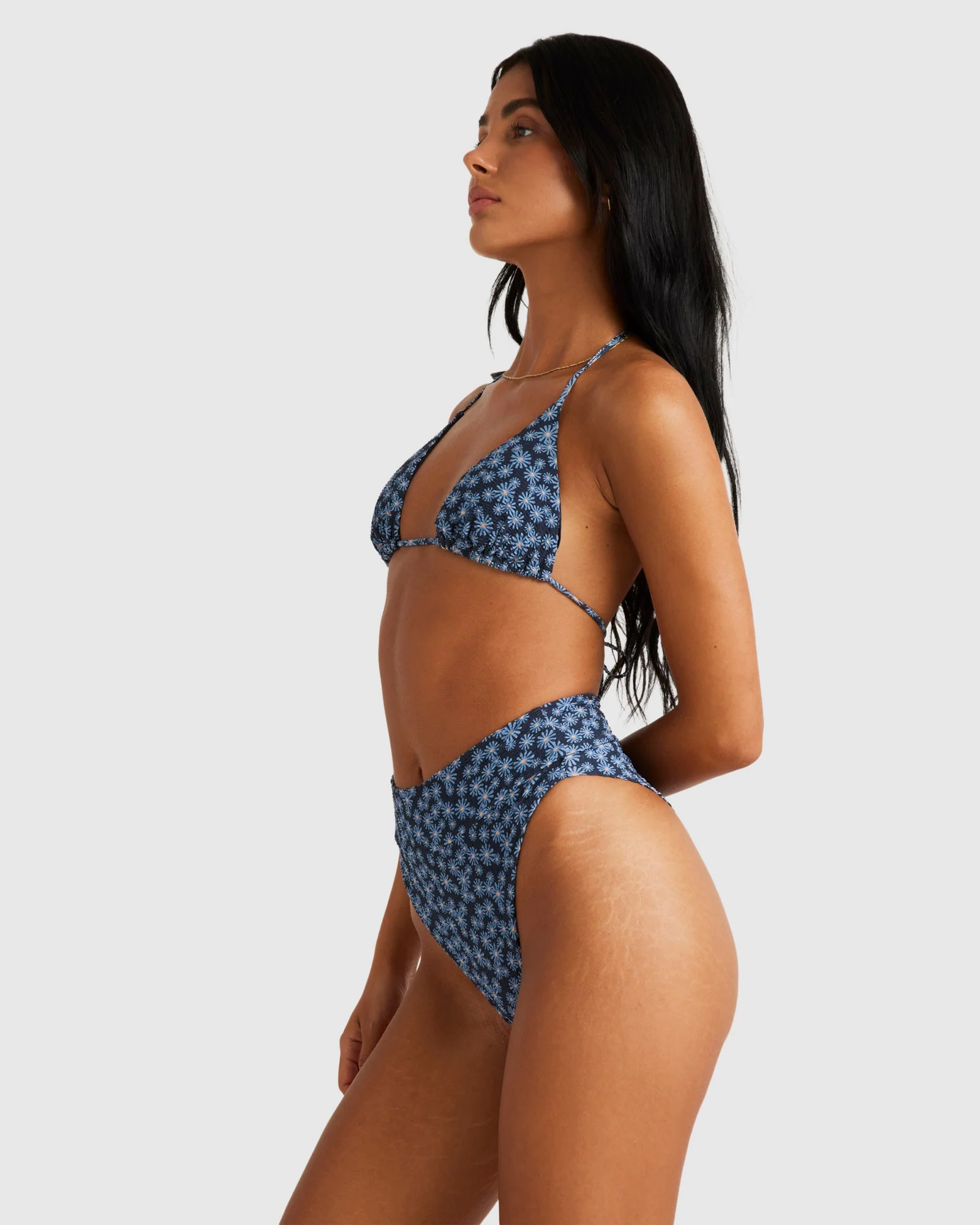 Womens Cosmos Halter Slide Tri Bikini Top - Image 2