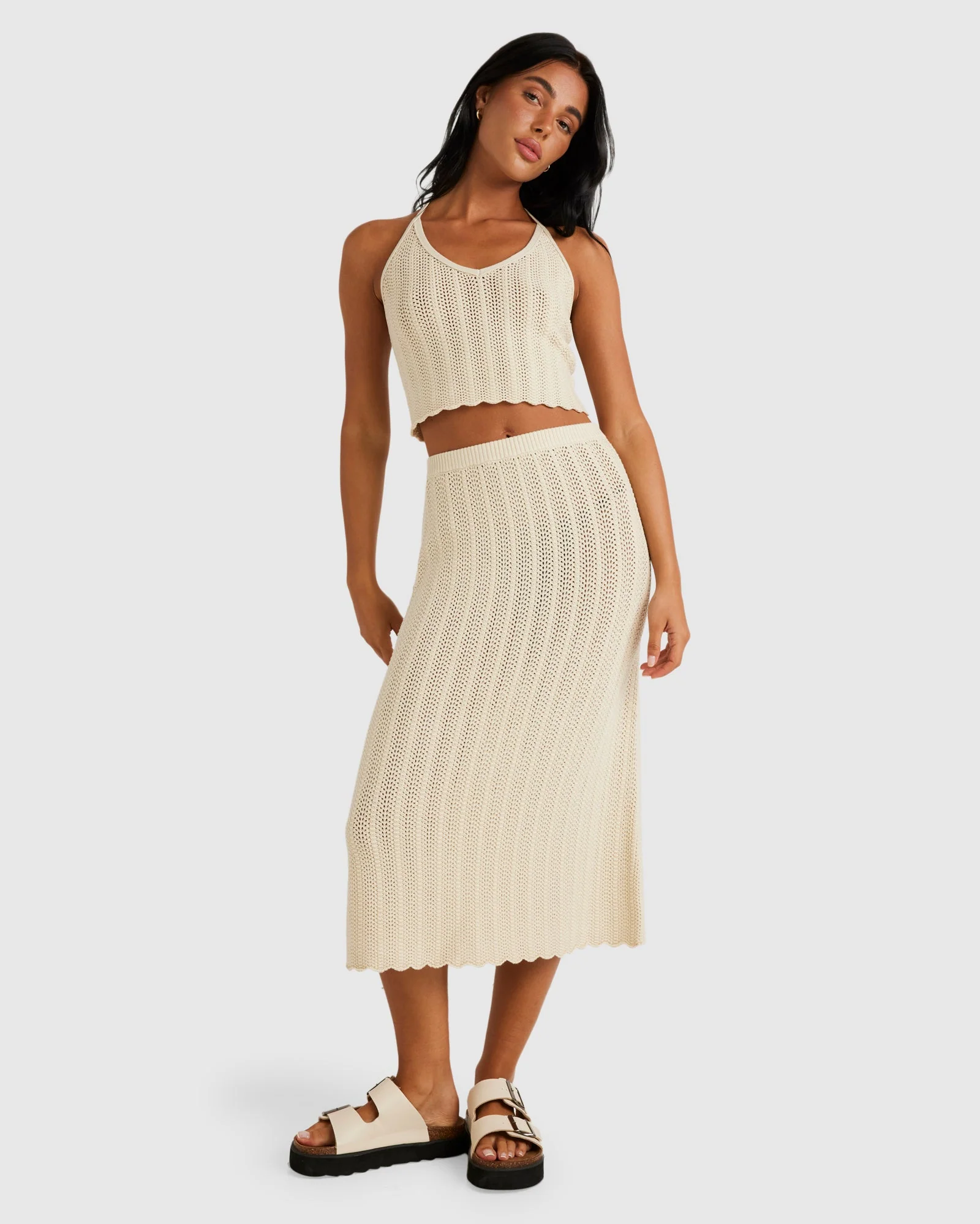 Womens Crochet Halter Top - Image 5