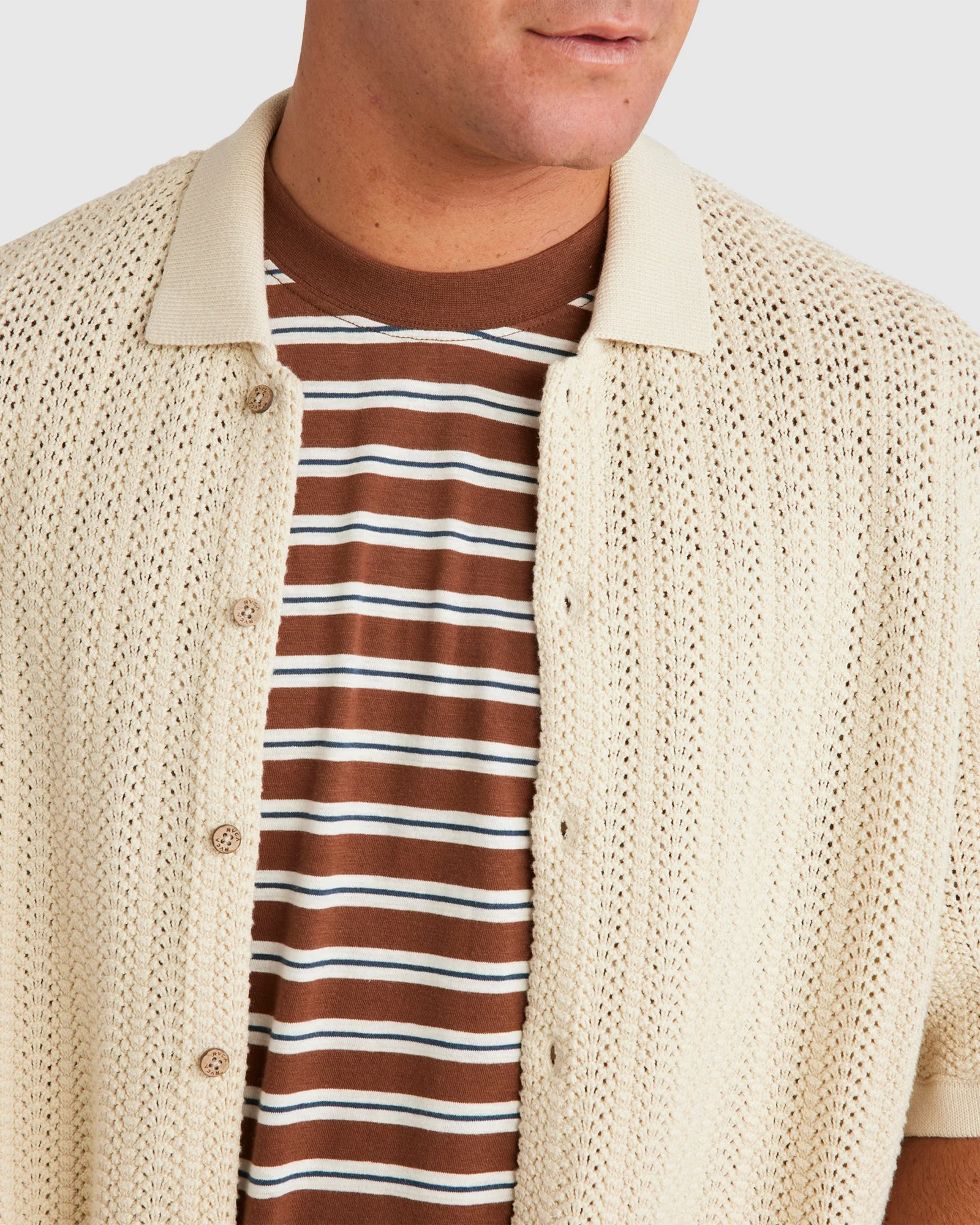 Mens Crochet Shirt - Image 4
