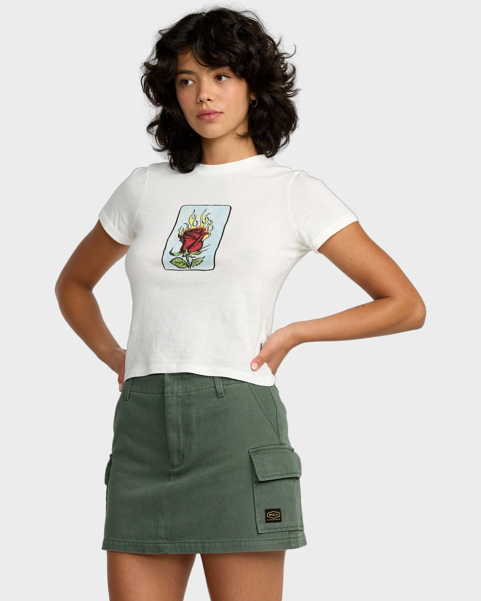 Womens Dayshift Mini Skirt - Image 4