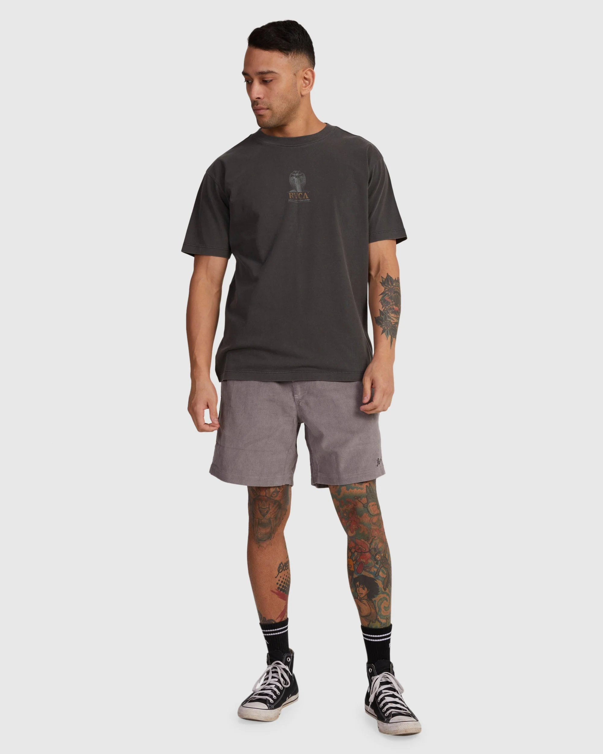 Escape Cord Elastic Script Shorts - Image 5