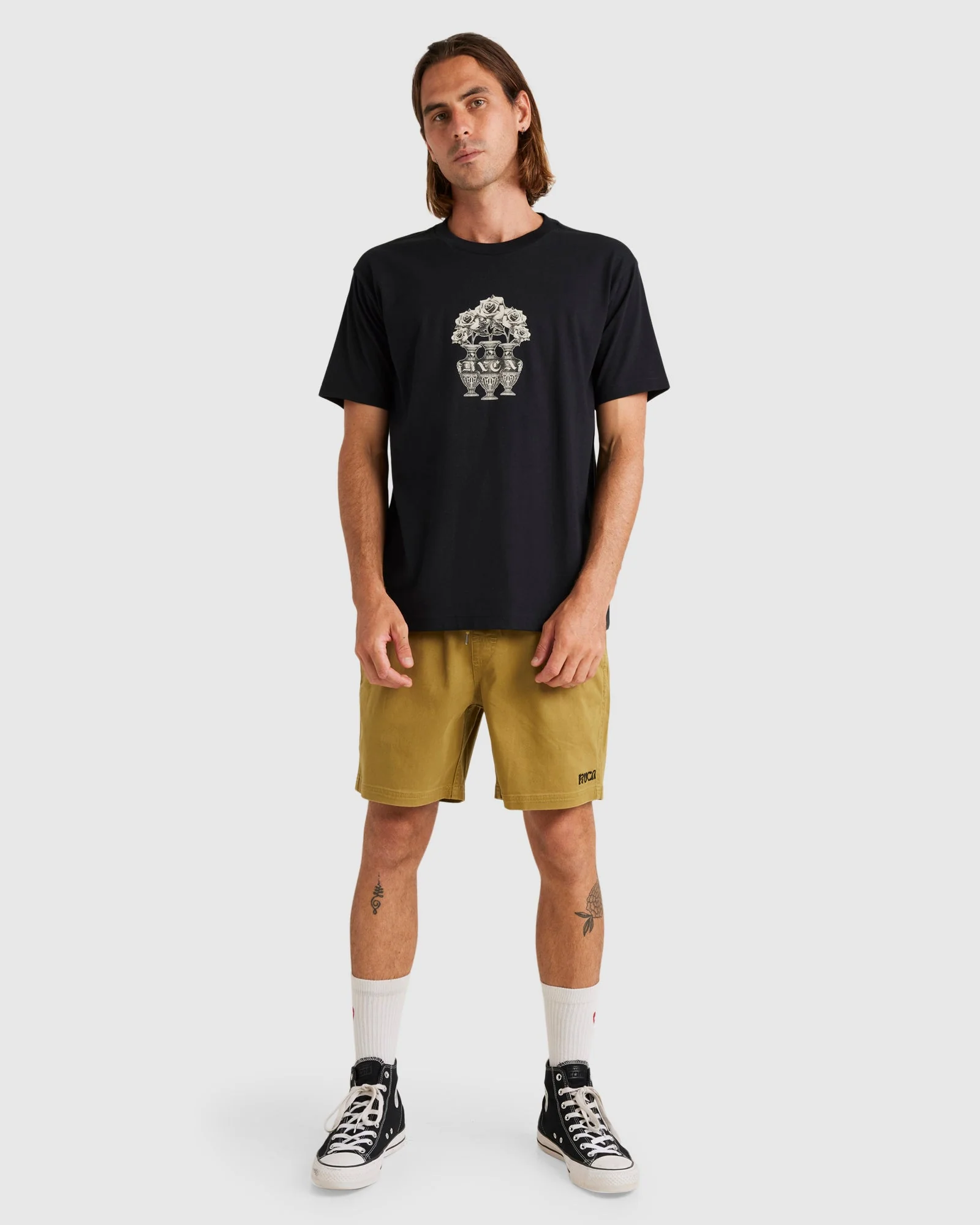Mens Escape Elastic Exotica Walk Shorts - Image 5