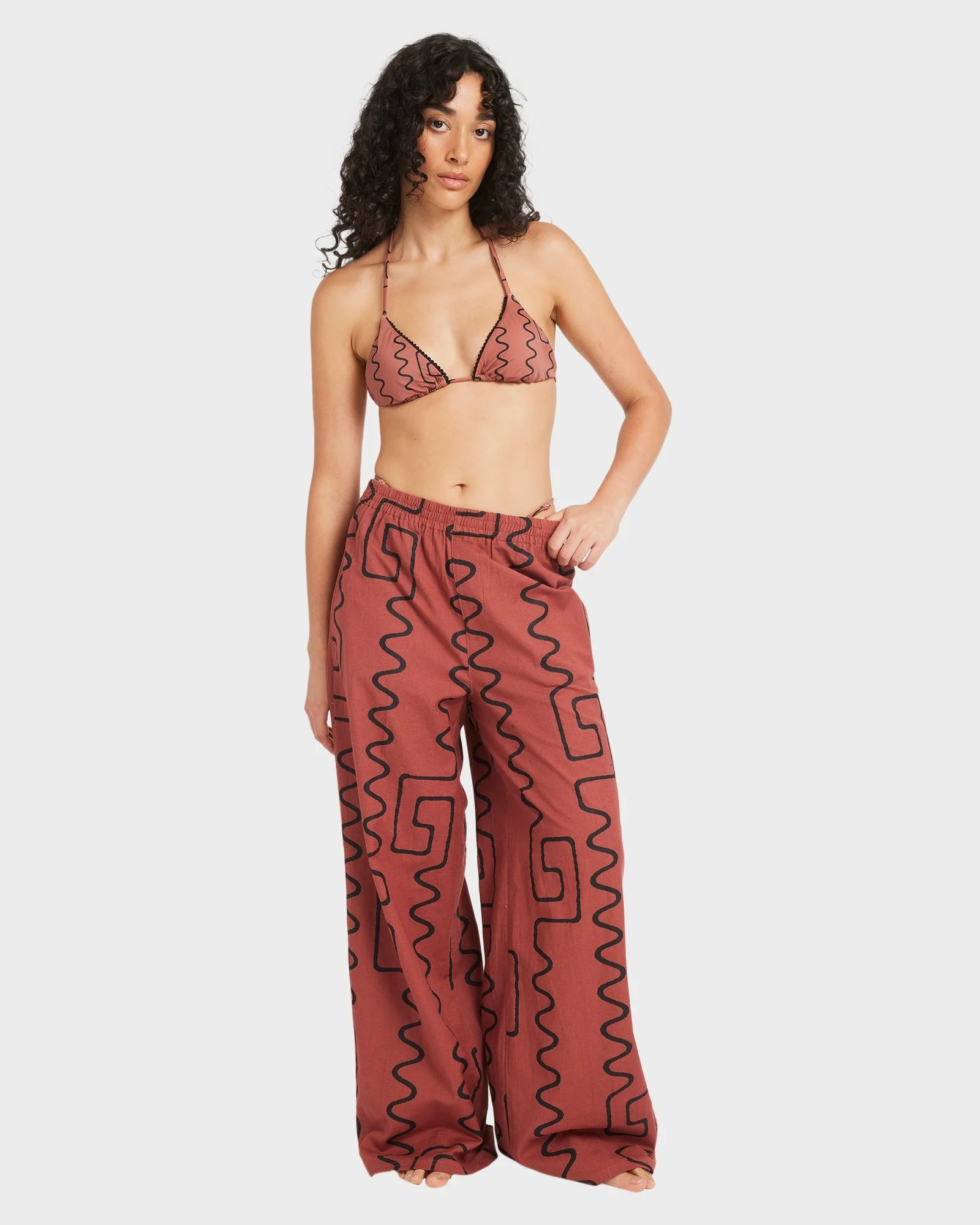 Womens Farlow Elastic Waist Pants - Image 2