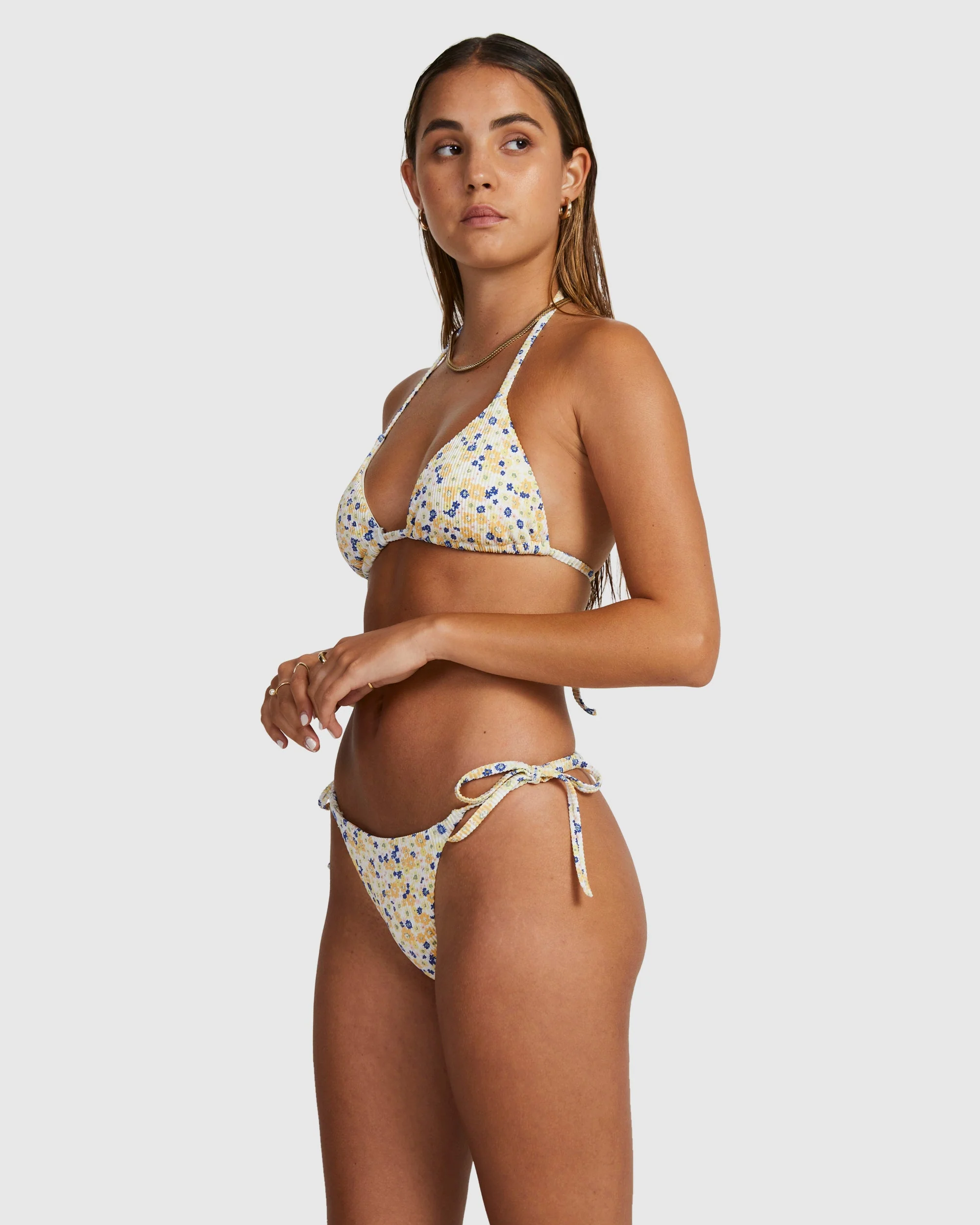Womens Ground Cover Skimpy Tie Side Bikini Bottom - Image 2
