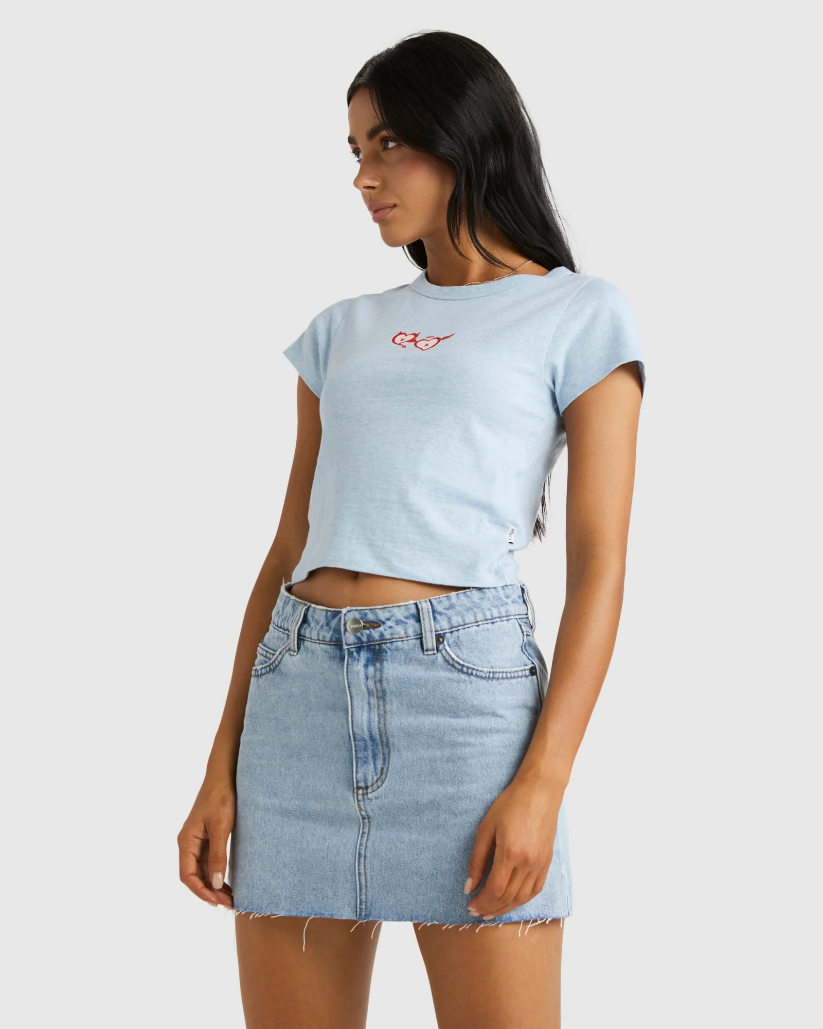Womens Heaven Or Hell Baby T-Shirt - Image 2