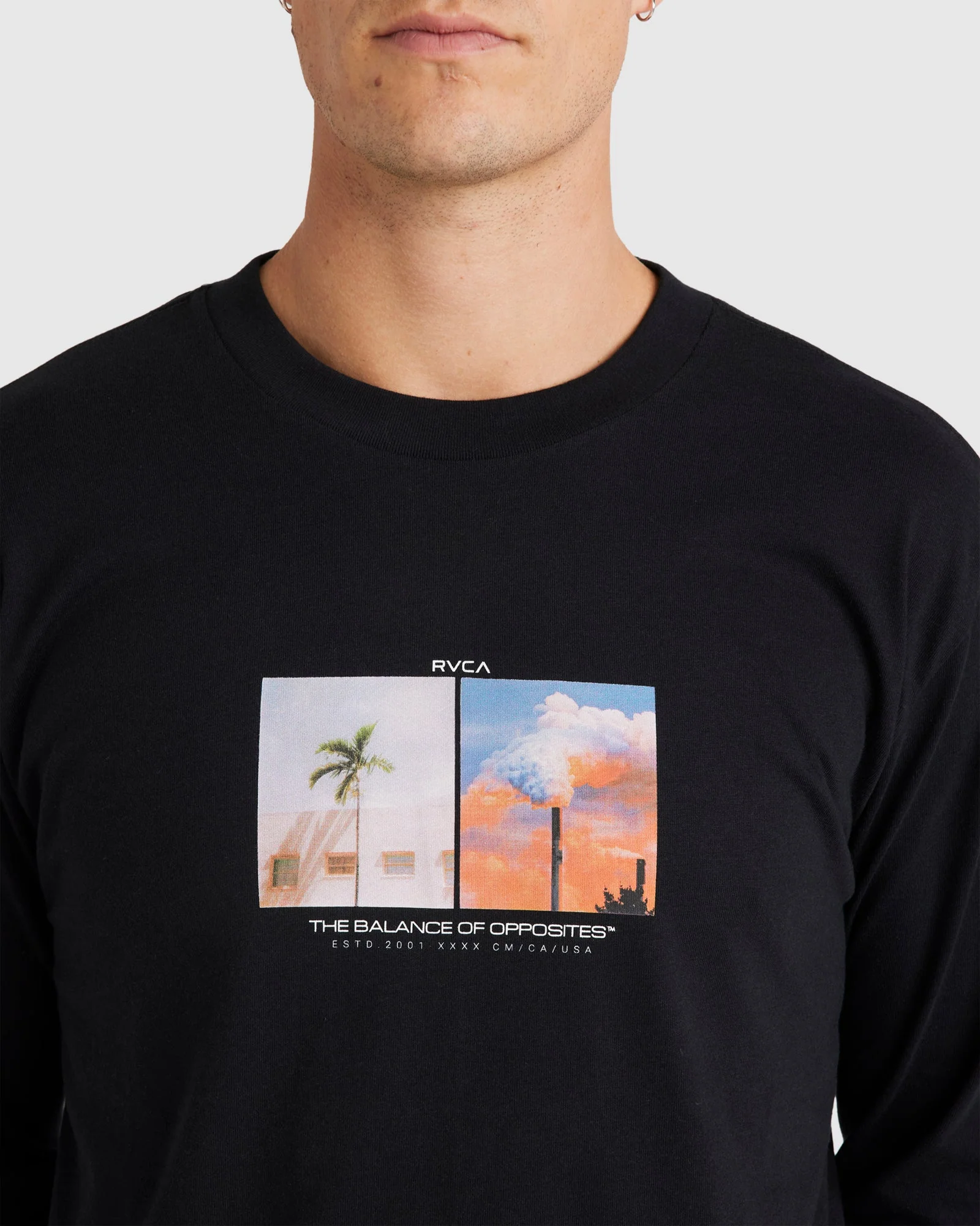 Mens Horizon Long Sleeve T-Shirt - Image 3
