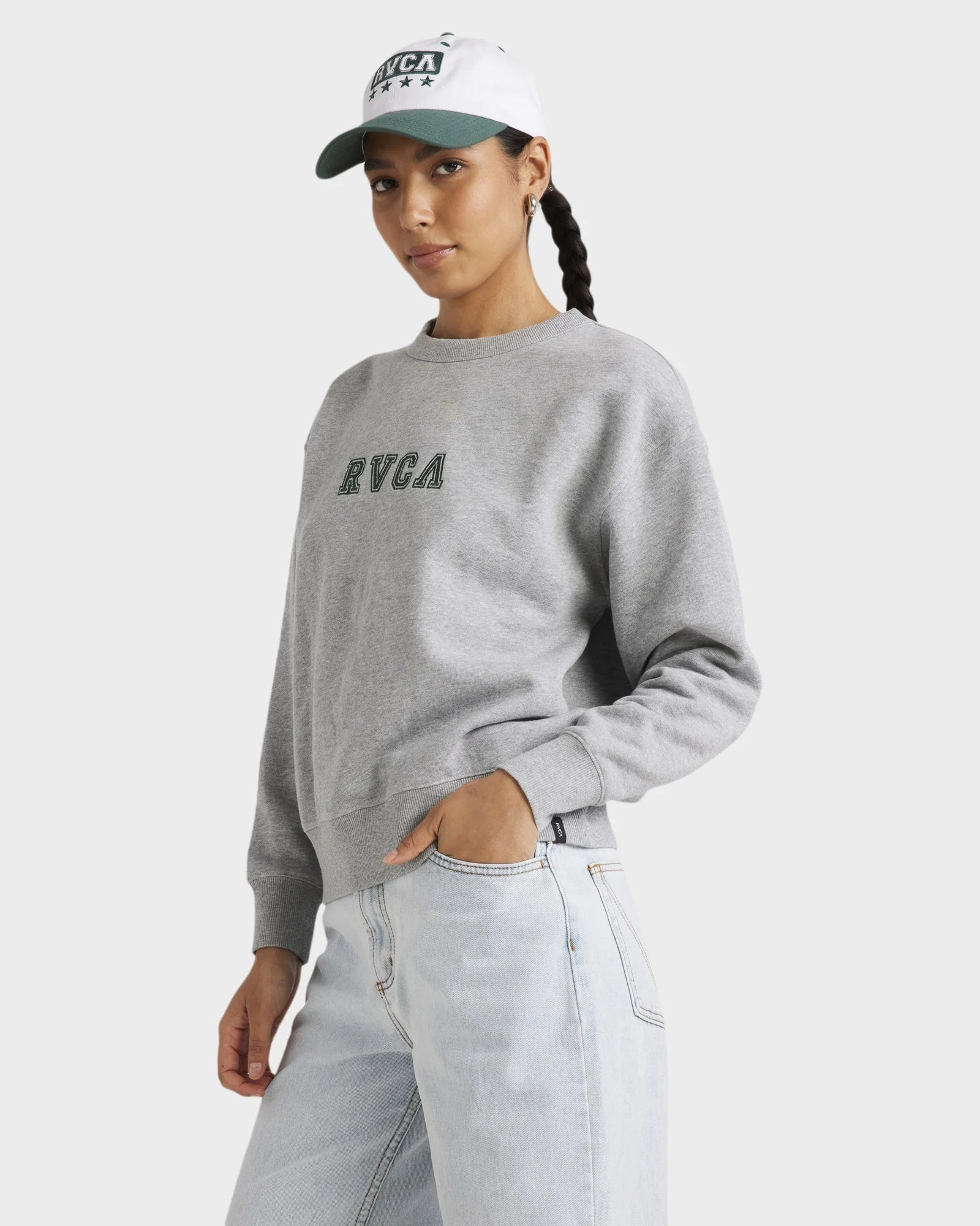 Womens Ivy League Classic Crew - Image 2