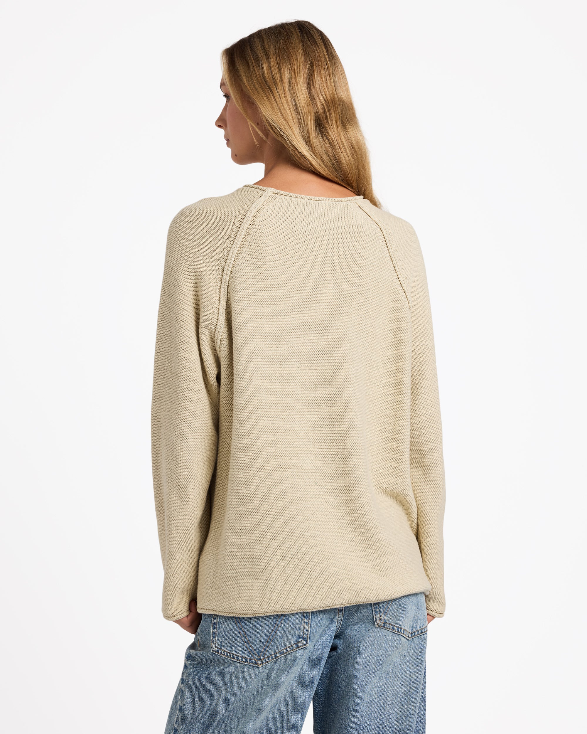 Womens Ivy Raglan Crew Neck - Image 2