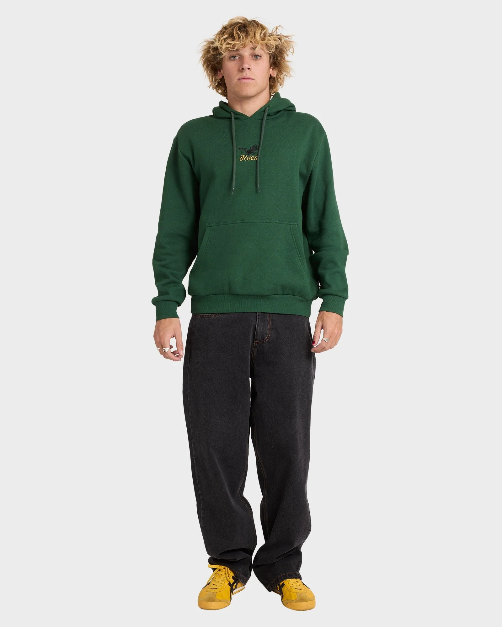 Mens On Wing Pullover Hoodie - Image 5