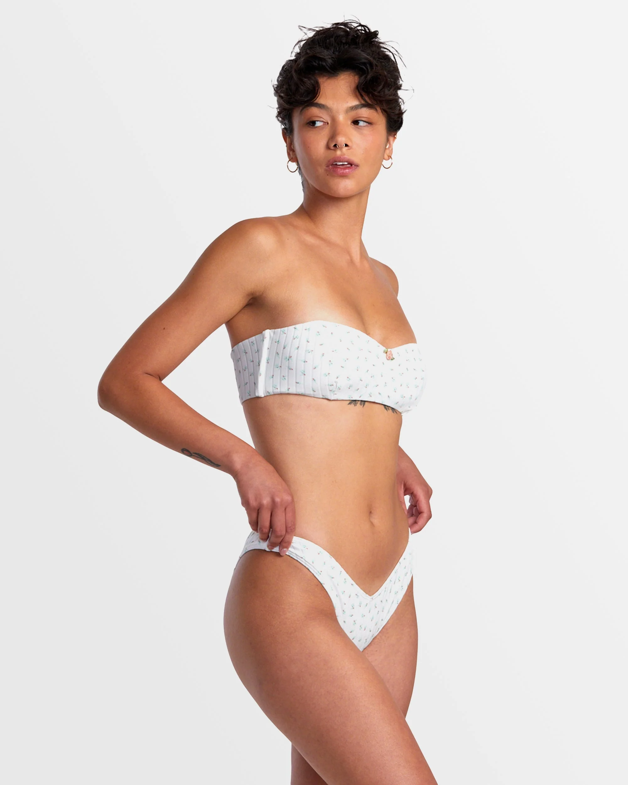 Womens Pointe V Ft Med French Bikini Bottom - Image 5