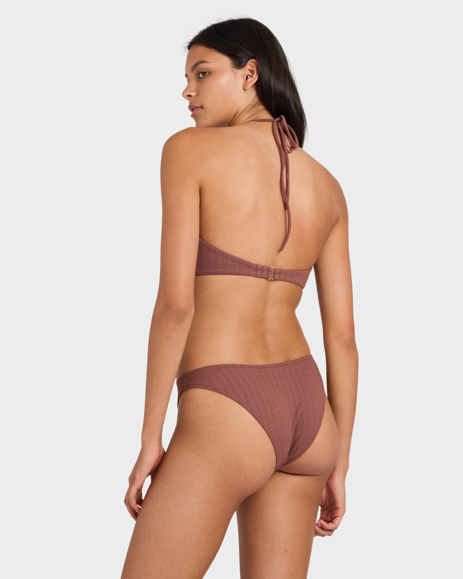 Womens Pucker Bandeau Bikini Top - Image 2