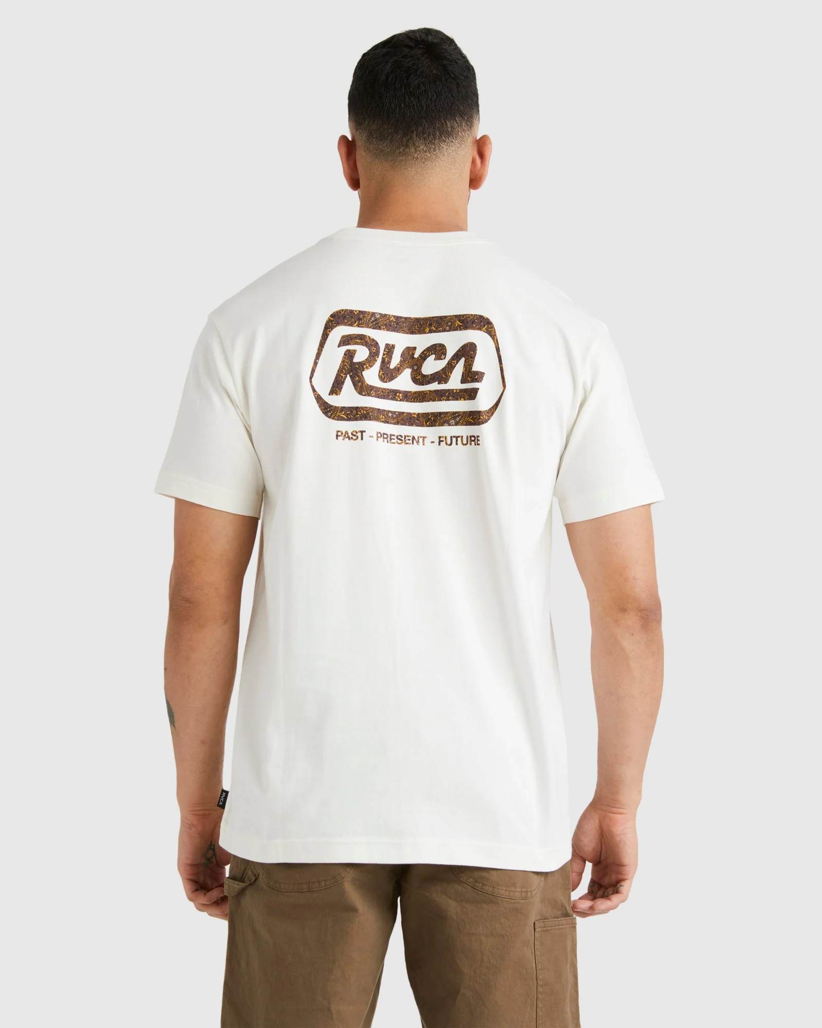 Mens RVCA Atlas T-Shirt - Image 3