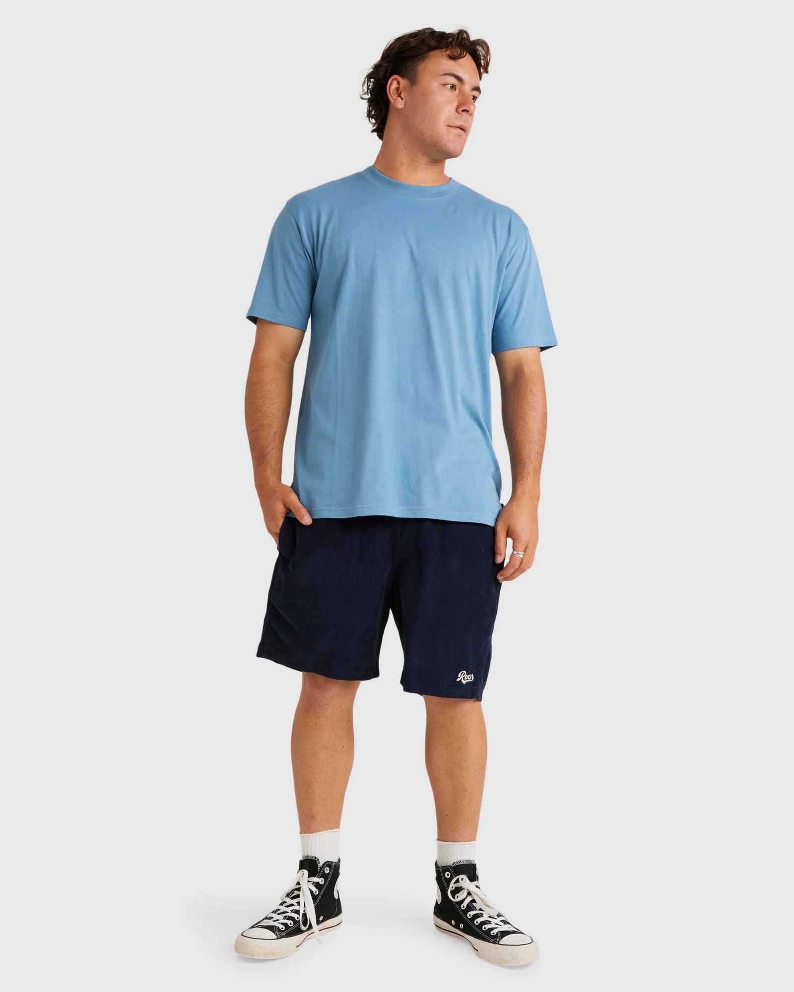 Mens RVCA Basic T-Shirt - Image 5