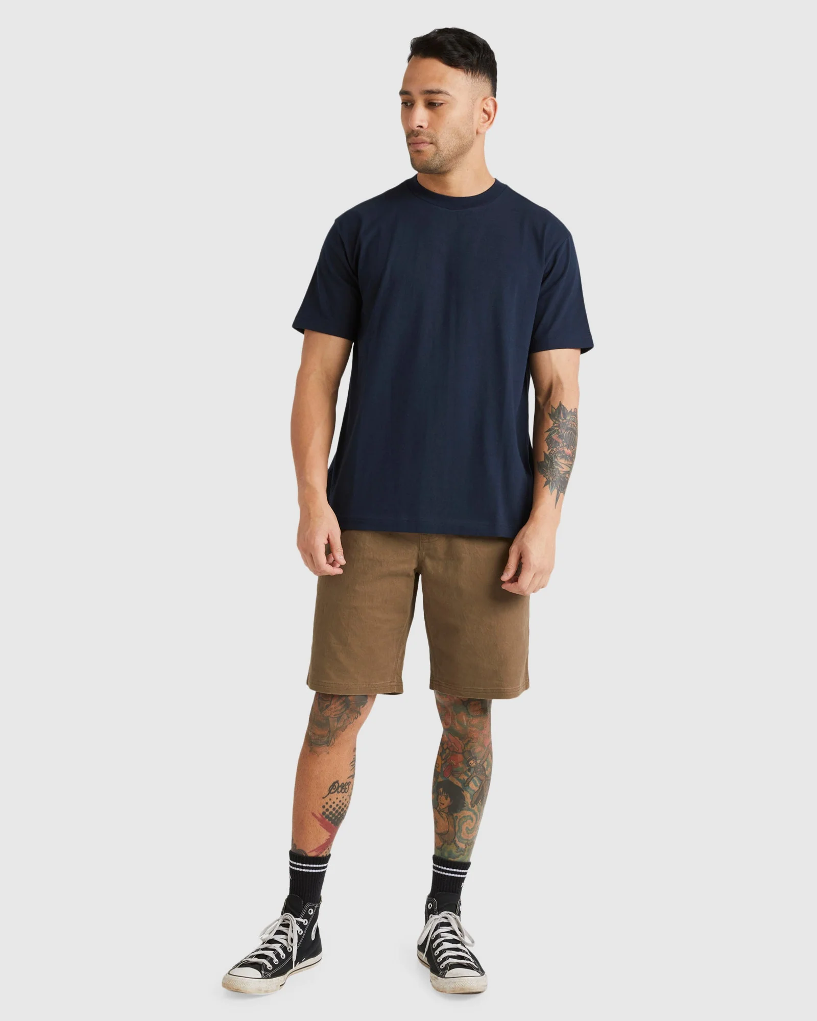 Mens RVCA Basic T-Shirt - Image 5