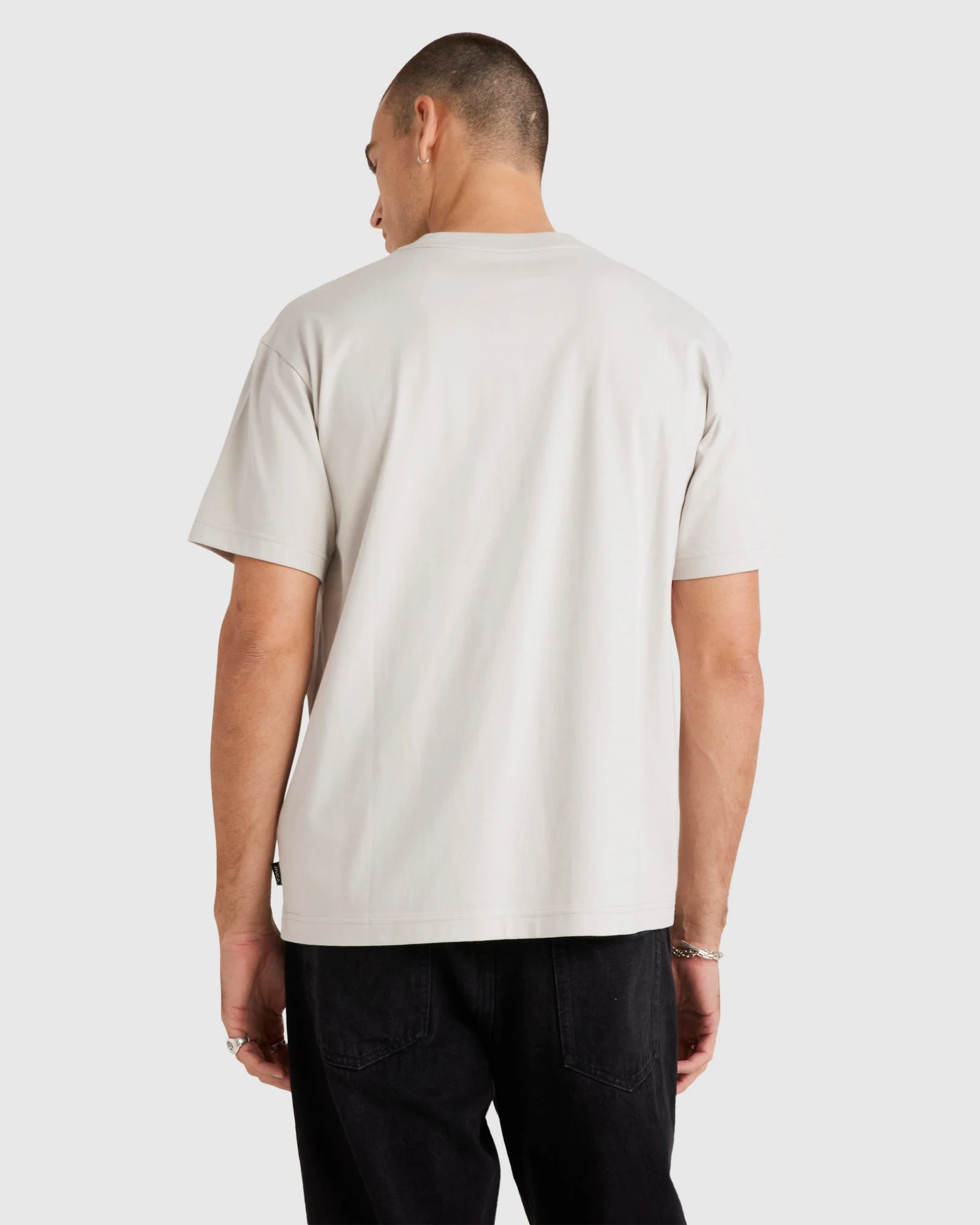 Mens RVCA Basic T-Shirt - Image 4