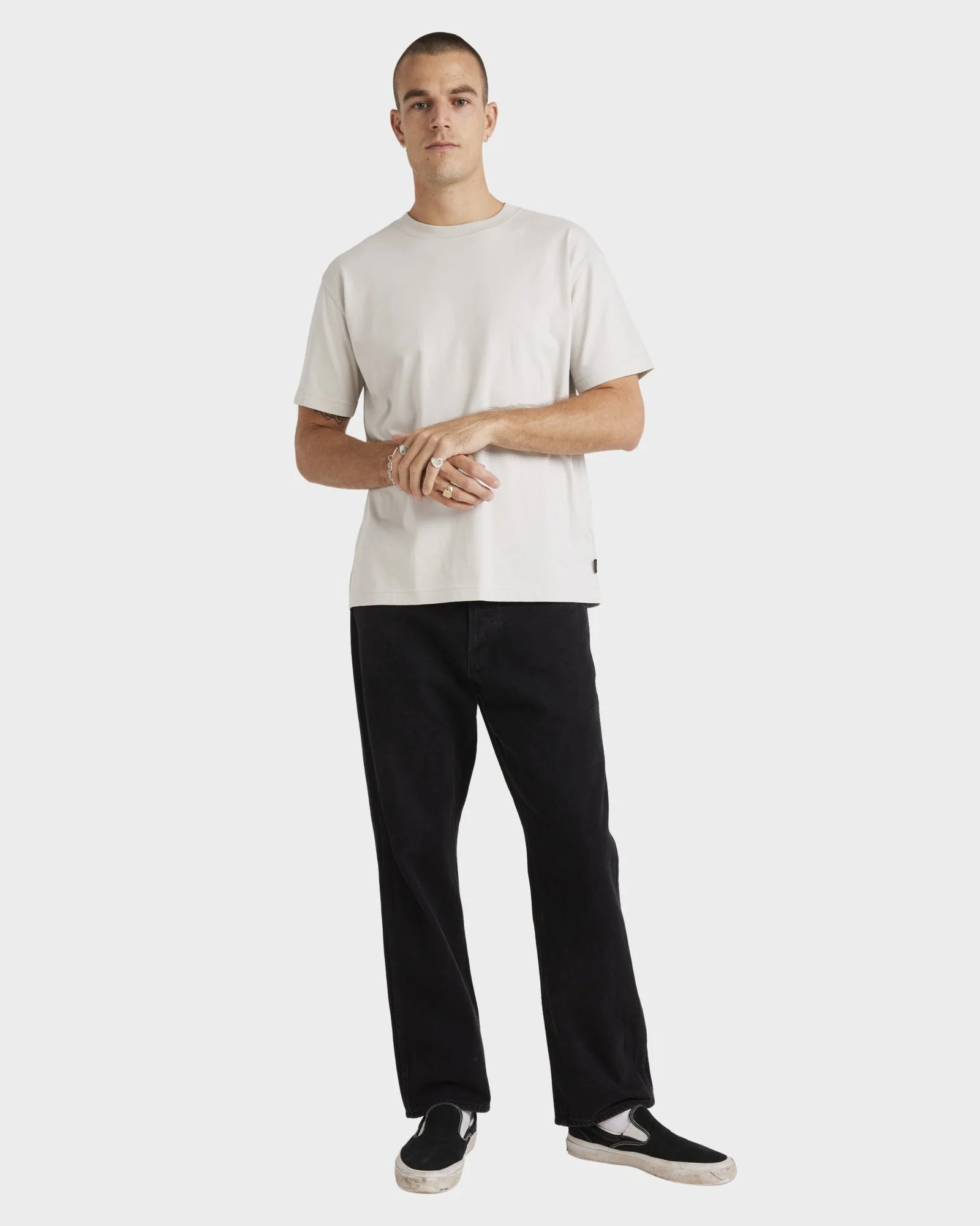 Mens RVCA Basic T-Shirt - Image 5