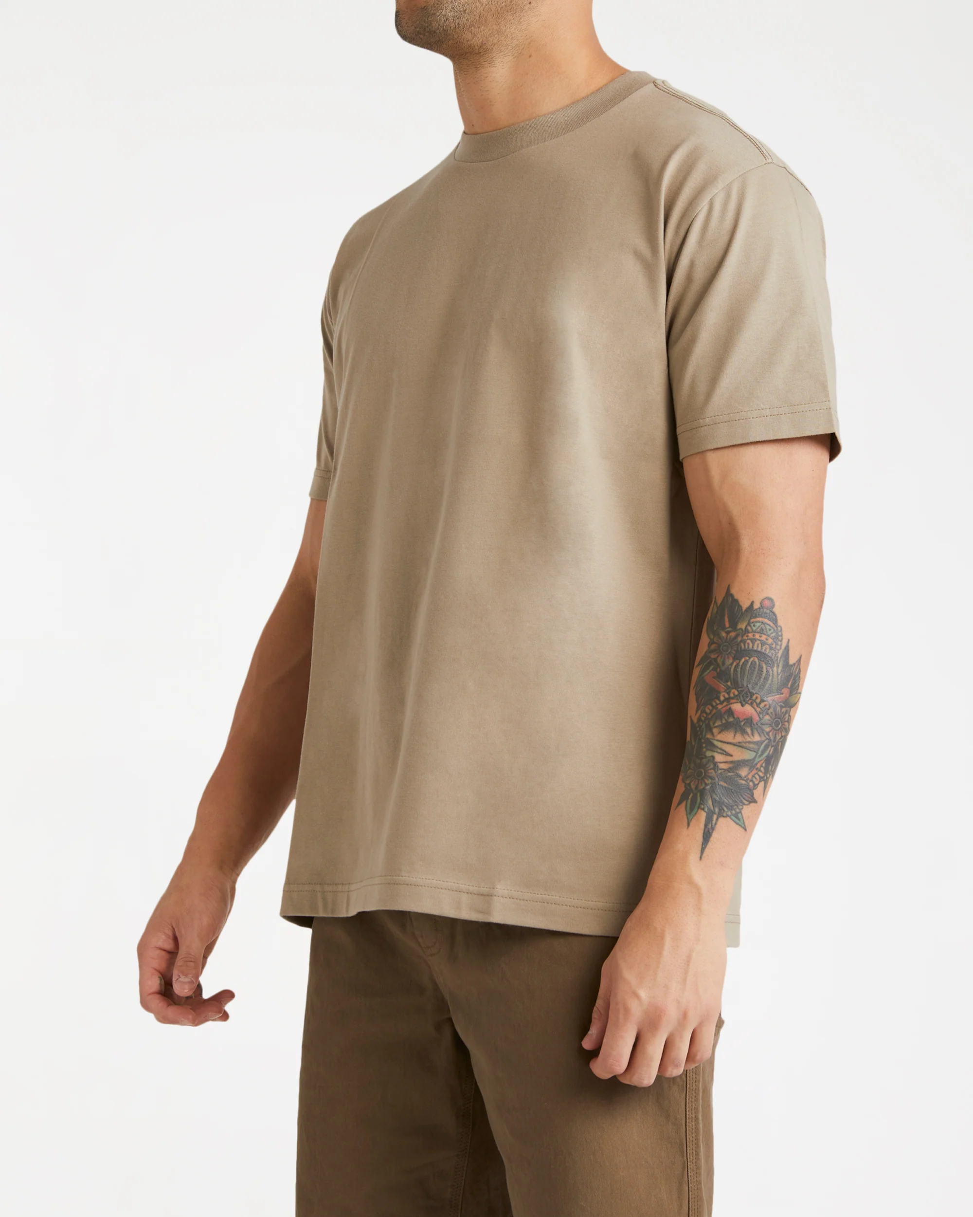 Mens RVCA Basic T-Shirt - Image 3