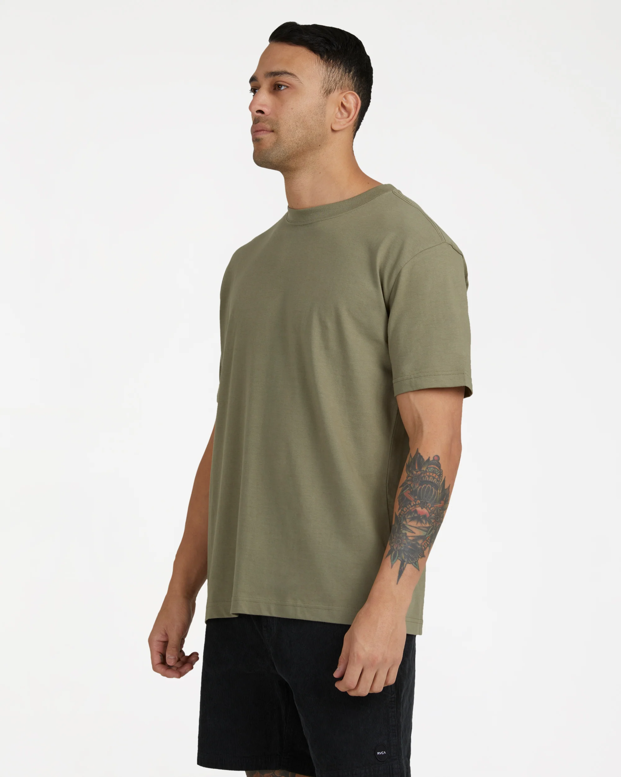 Mens RVCA Basic T-Shirt - Image 3