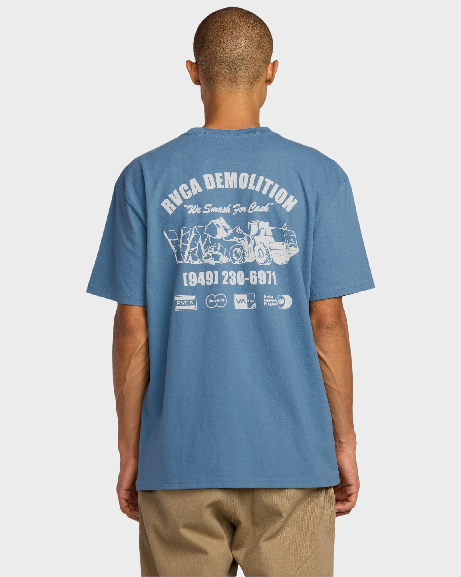 Mens RVCA Demo T-Shirt - Image 2