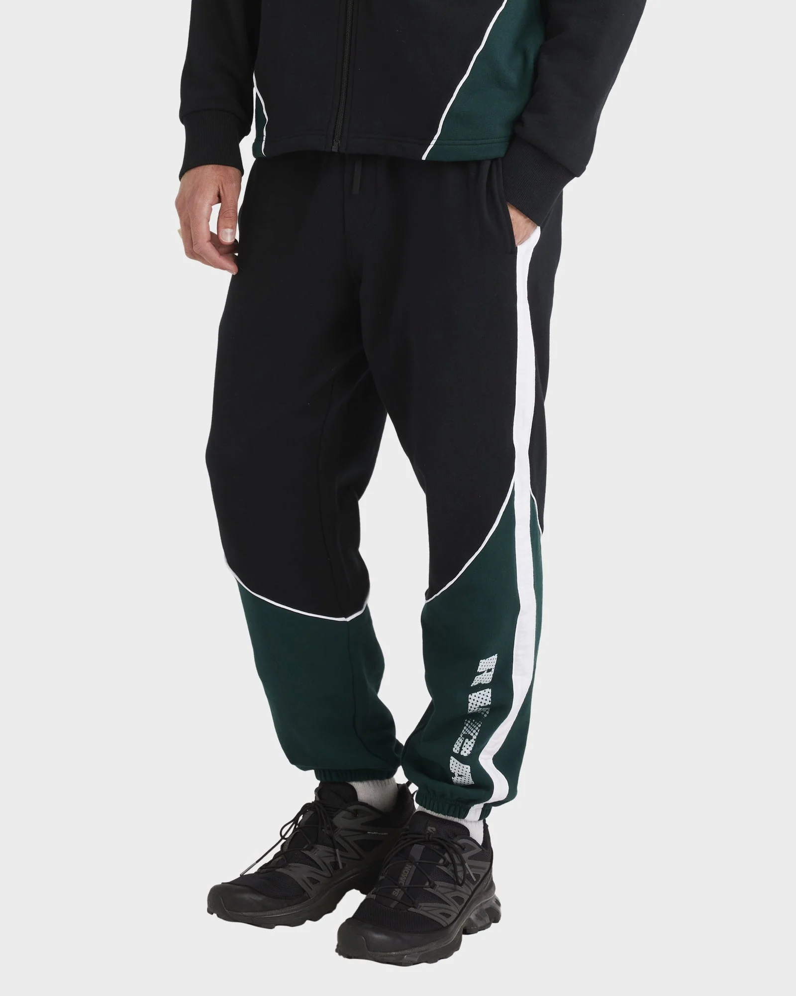 Mens RVCA Panelled Track Pants - Image 3