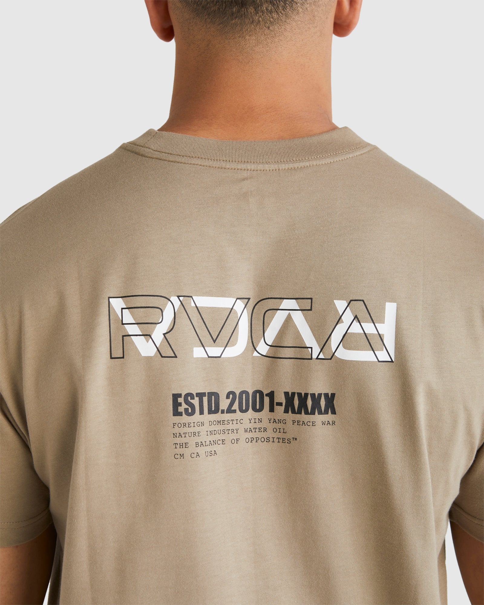 Mens RVCA Reverse T-Shirt - Image 4