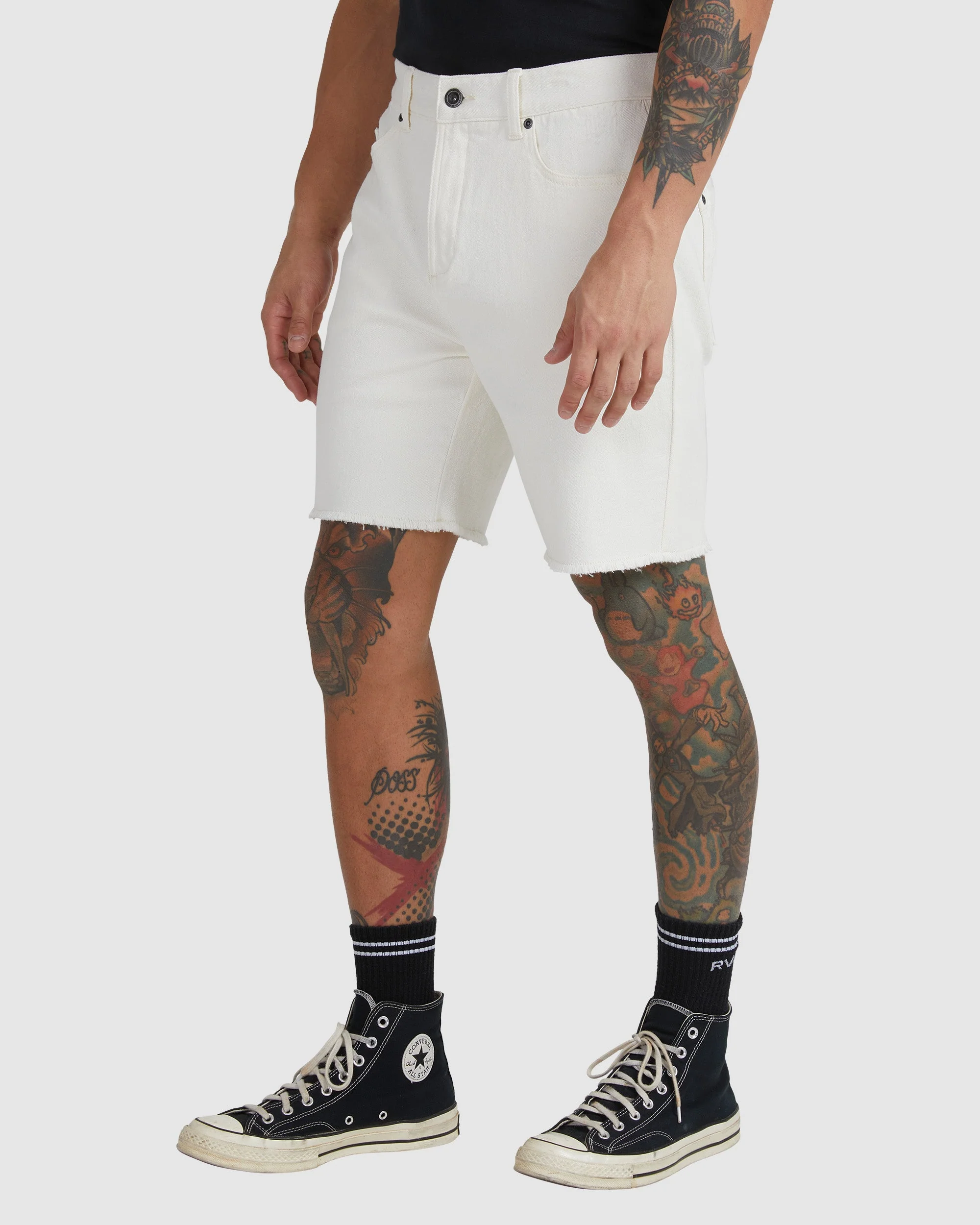 Mens Rvca Rockers Walk Shorts - Image 3