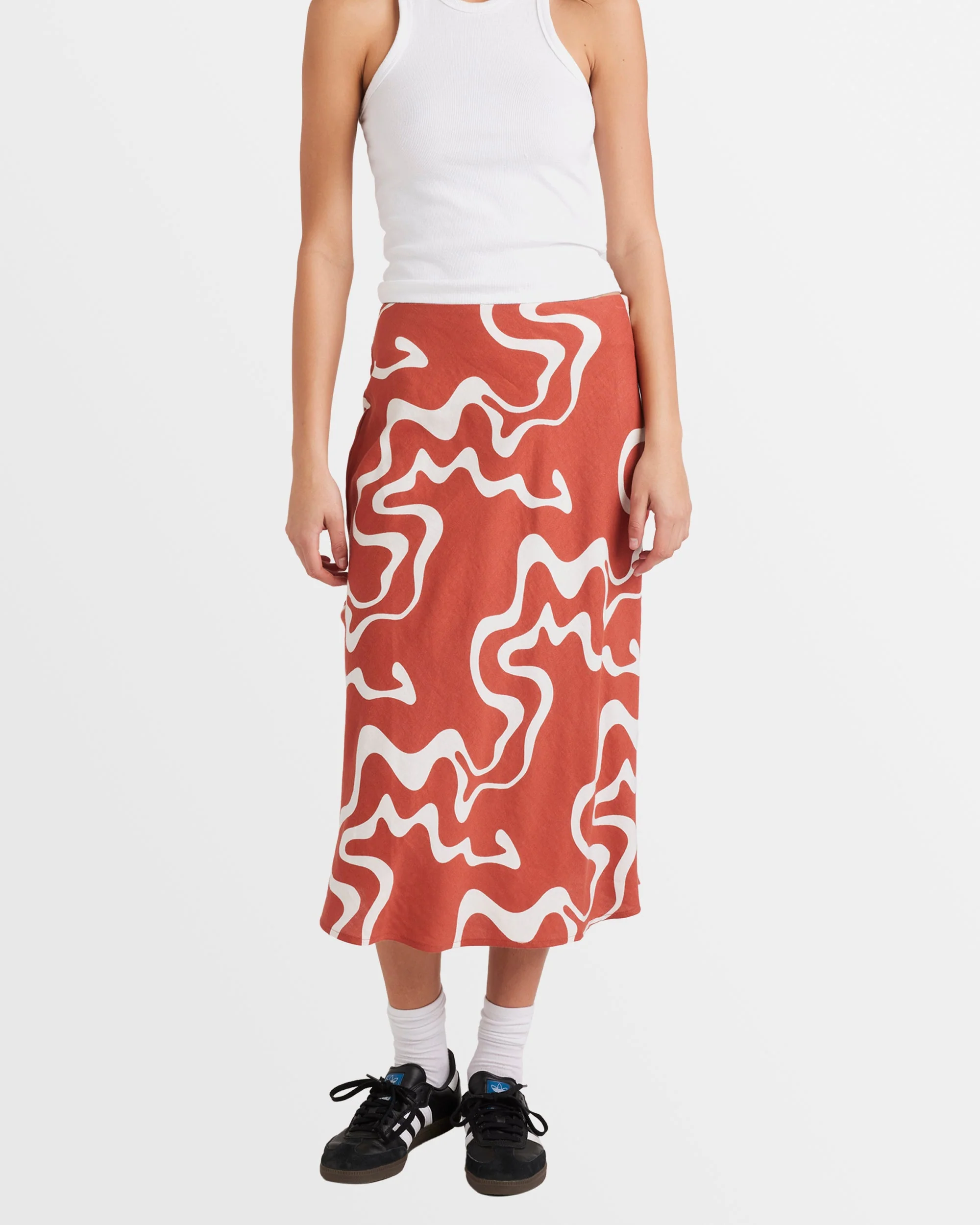 Spilt Annika Midi Skirt - Image 7