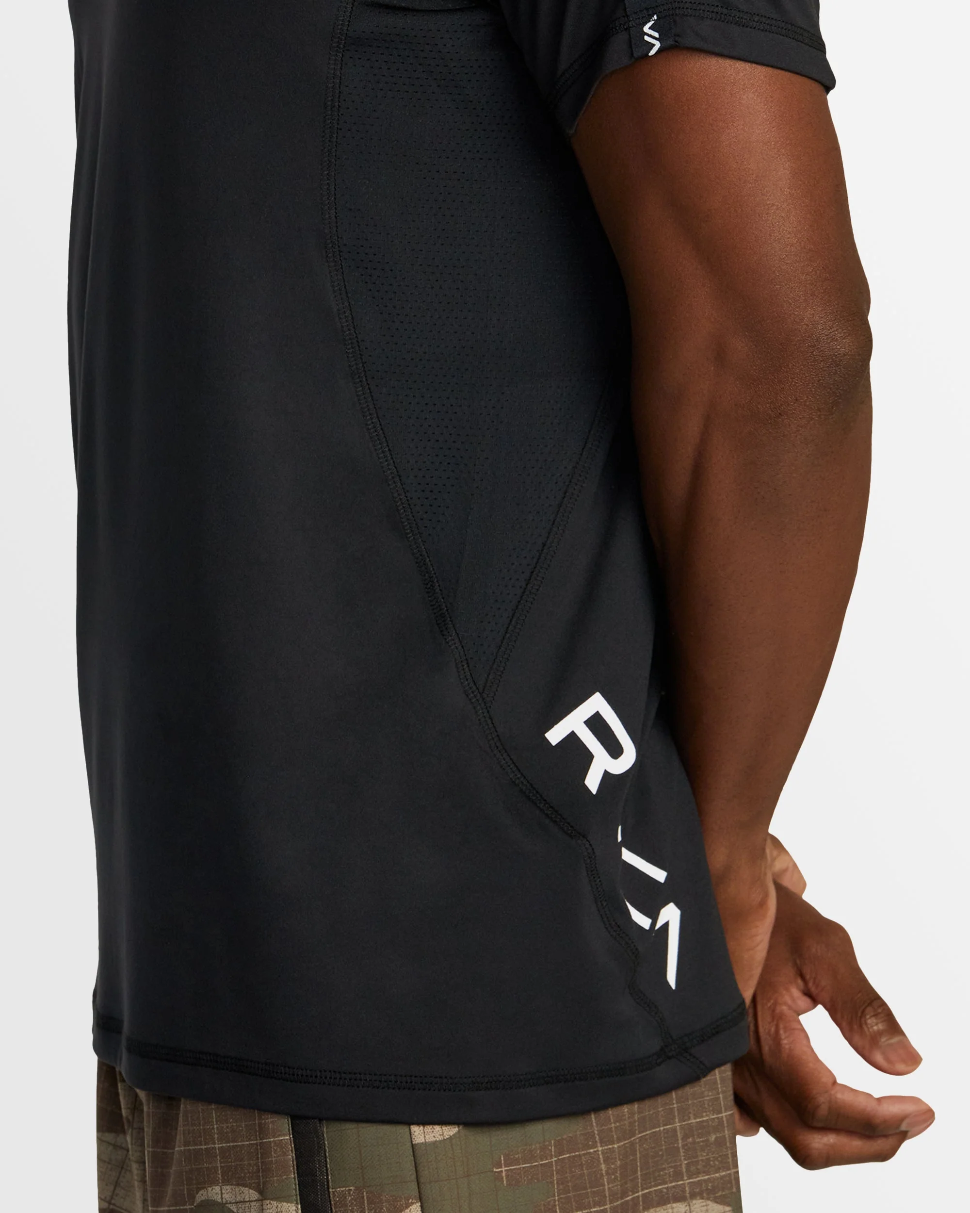 Mens Sport Vent Banded T-Shirt - Image 5