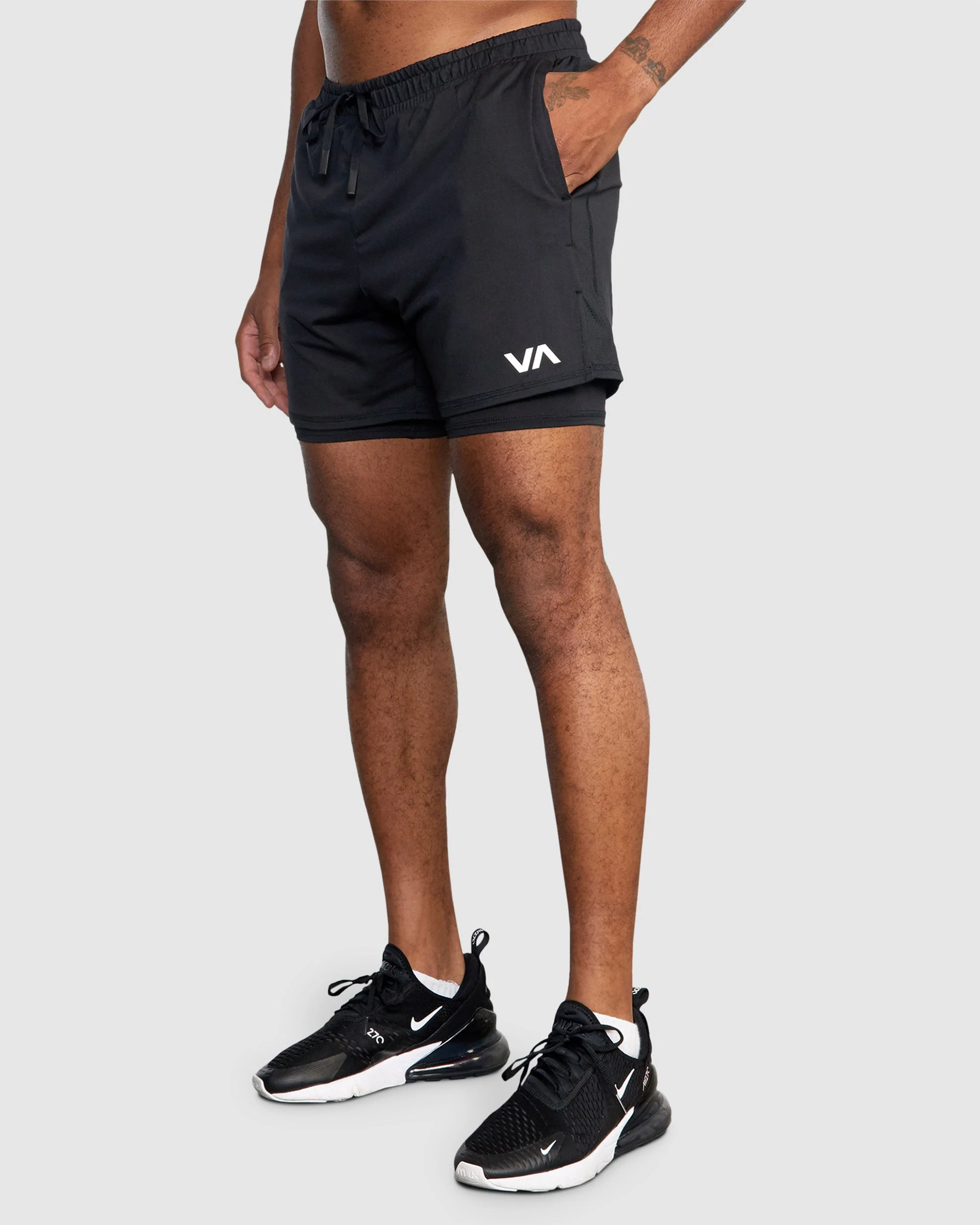 Mens Sport Vent Short 16" Walk Shorts - Image 2