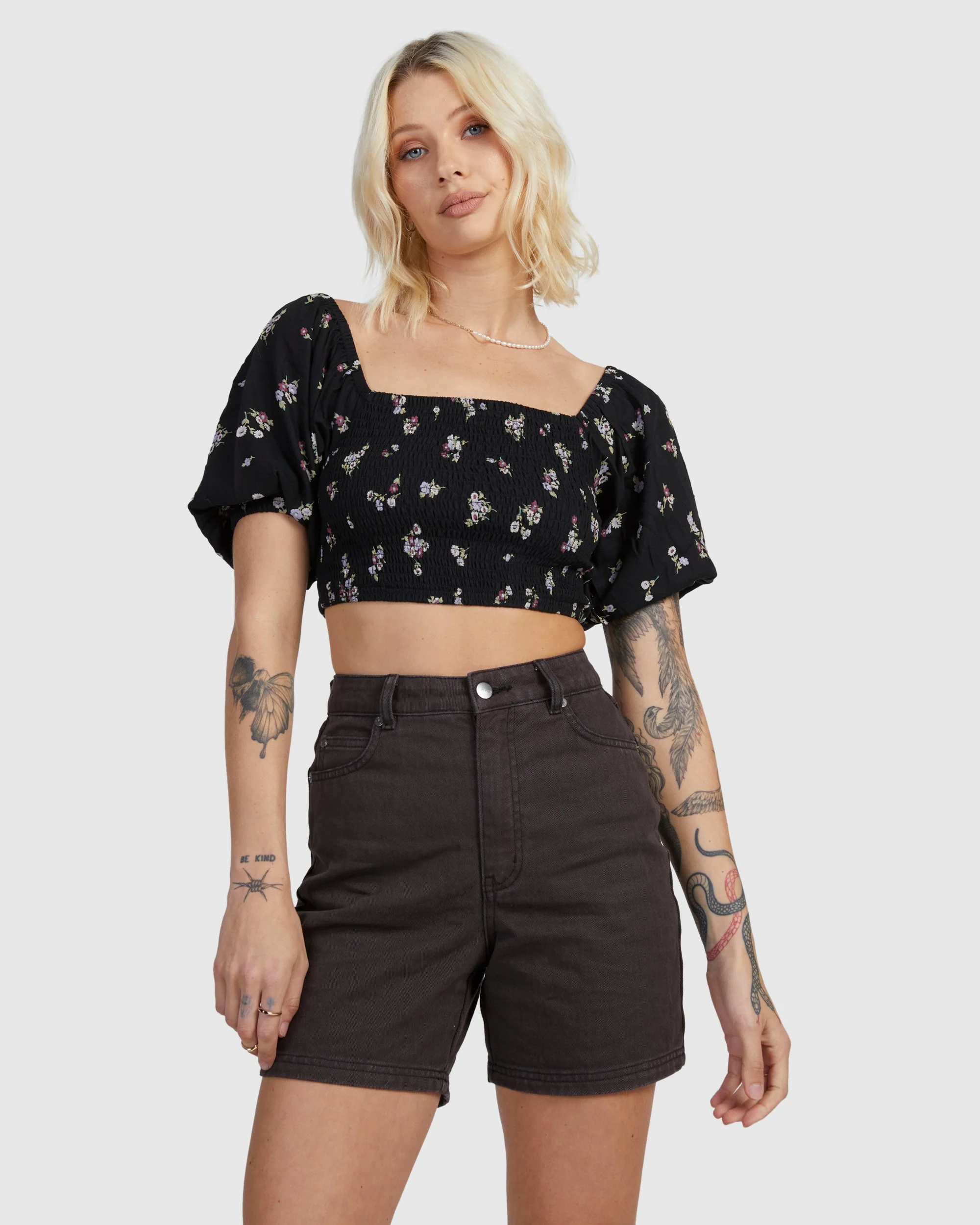 Sprinkle Smocked Top