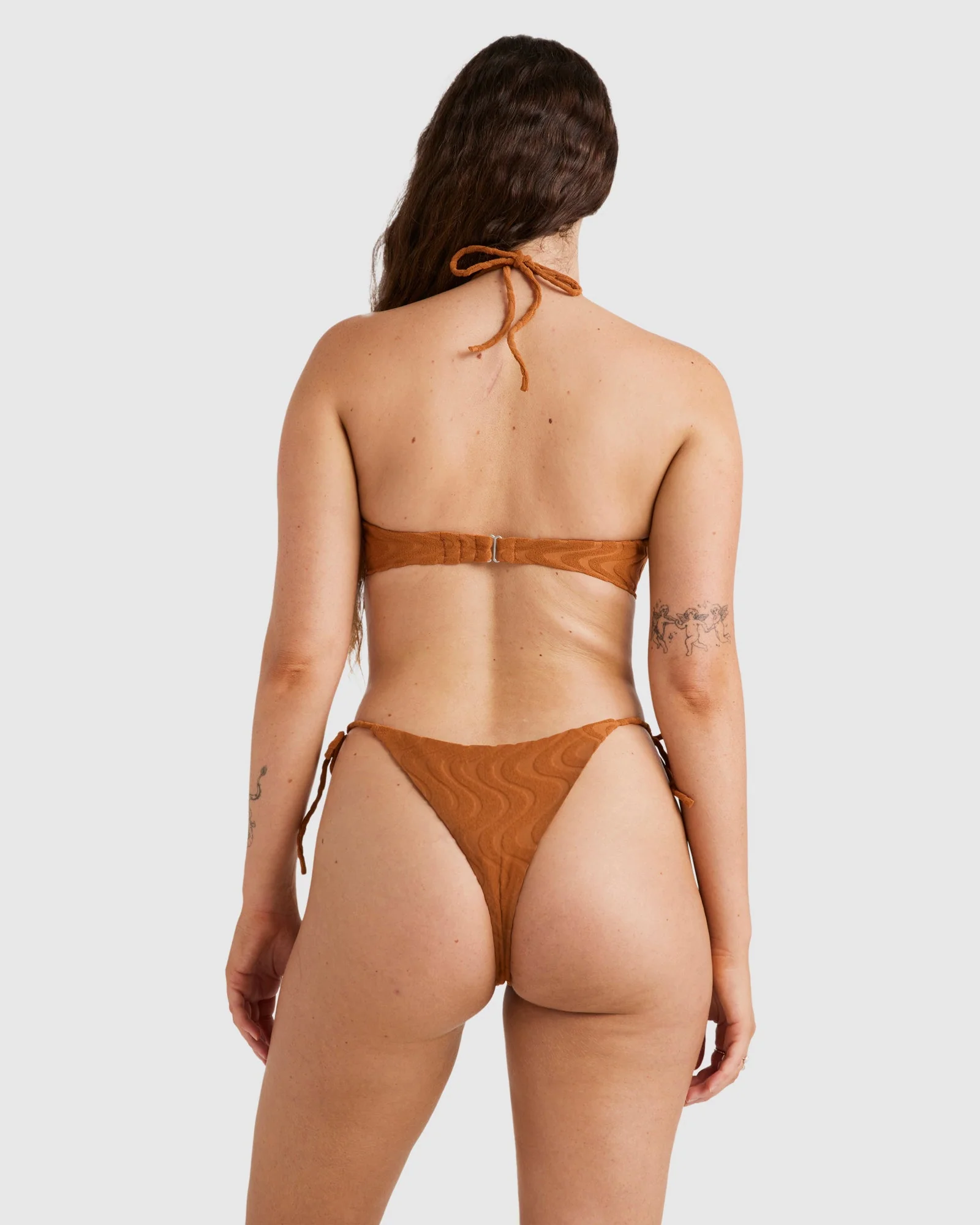 Womens Tezzy Wave Skimpy Bikini Bottom - Image 3