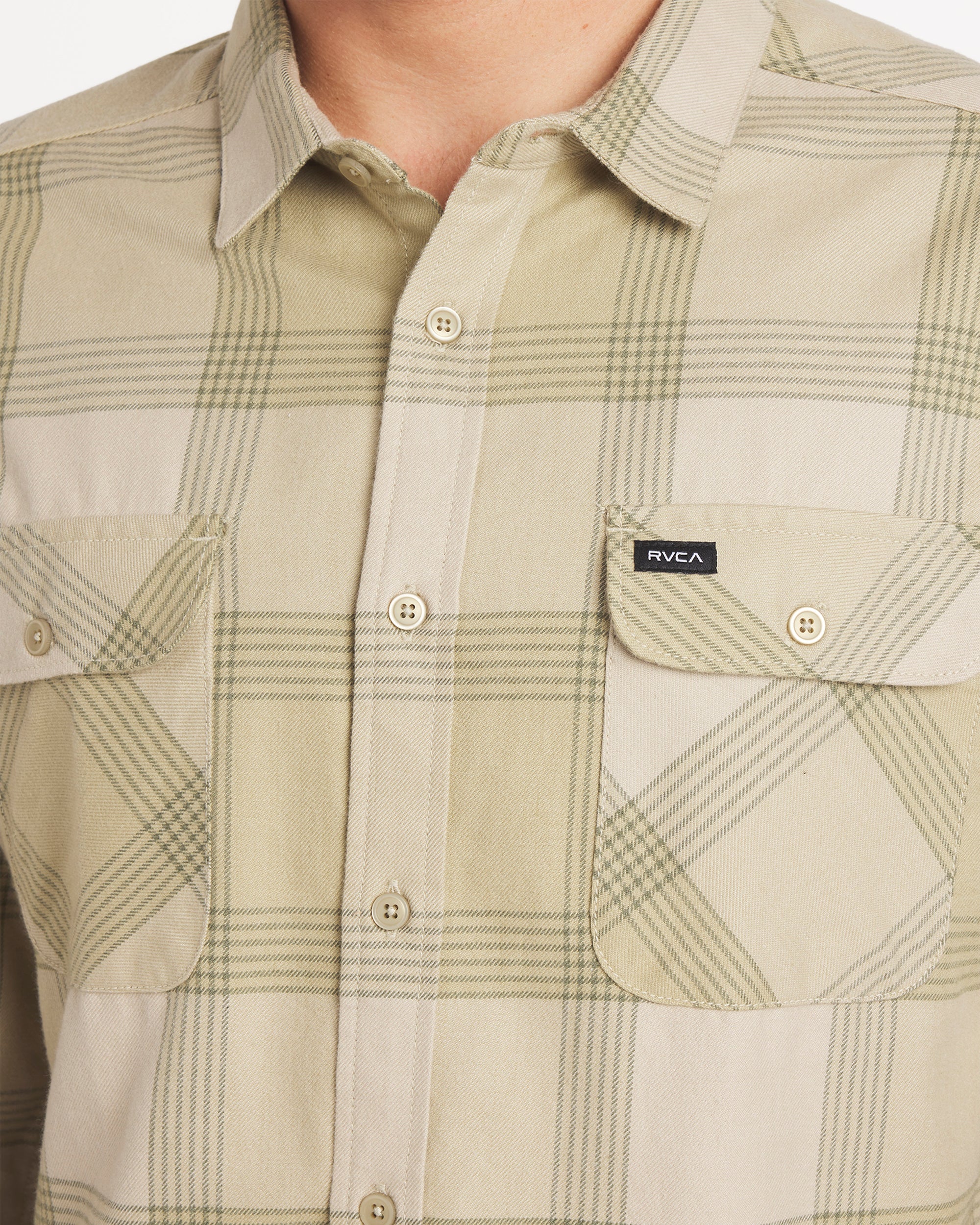 Mens Thatll Work Flannel Long Sleeve Shirt - Image 4