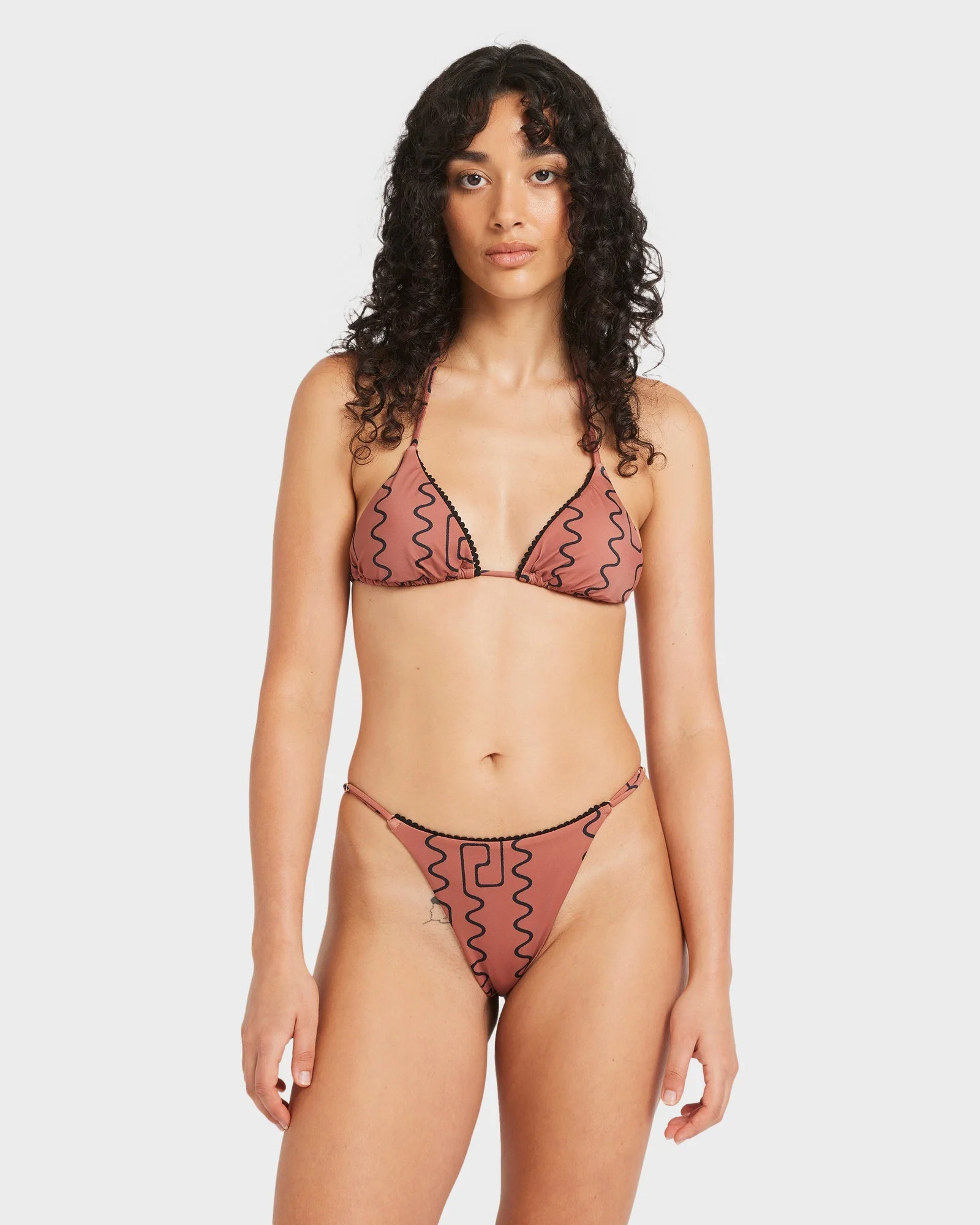 Womens Thought Pattern Bikini Bottom - Image 2