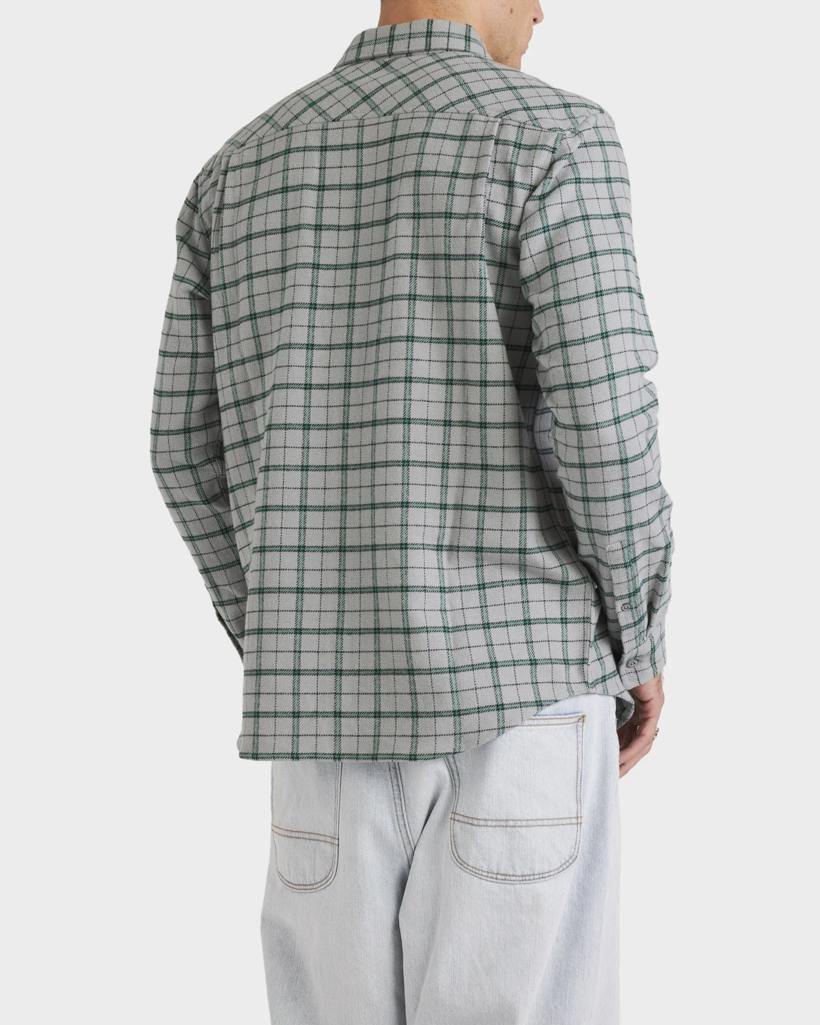 Mens Track Side Long Sleeve Shirt - Image 4