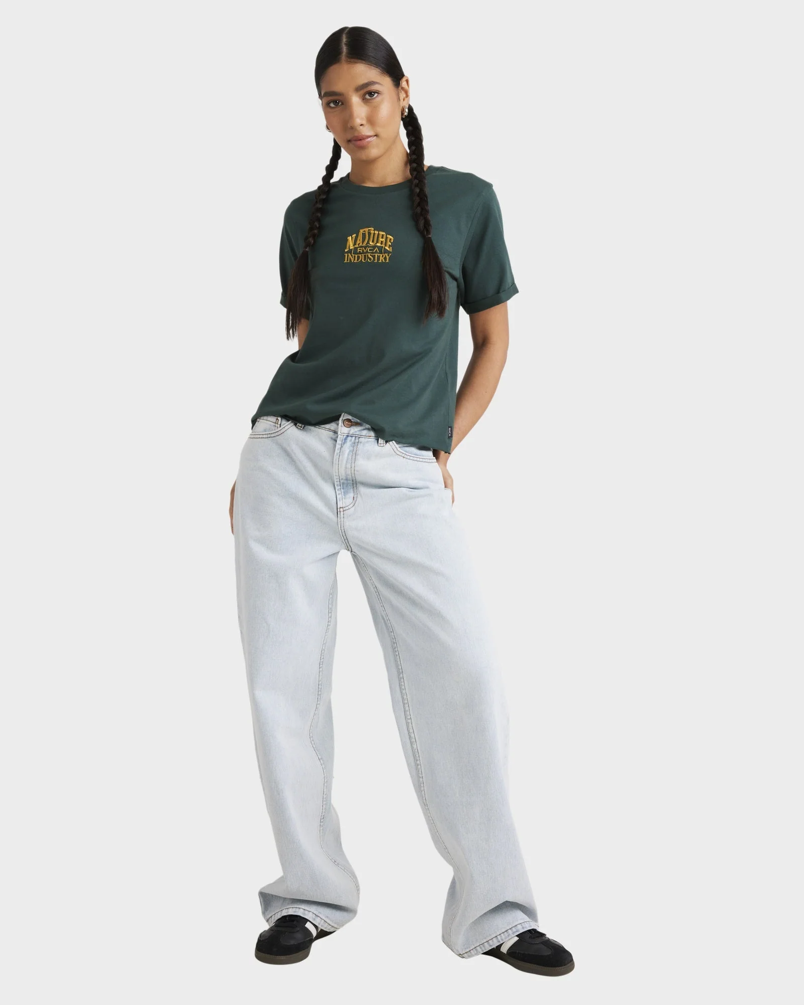 Womens Trophy Cuffed T-Shirt - Image 5
