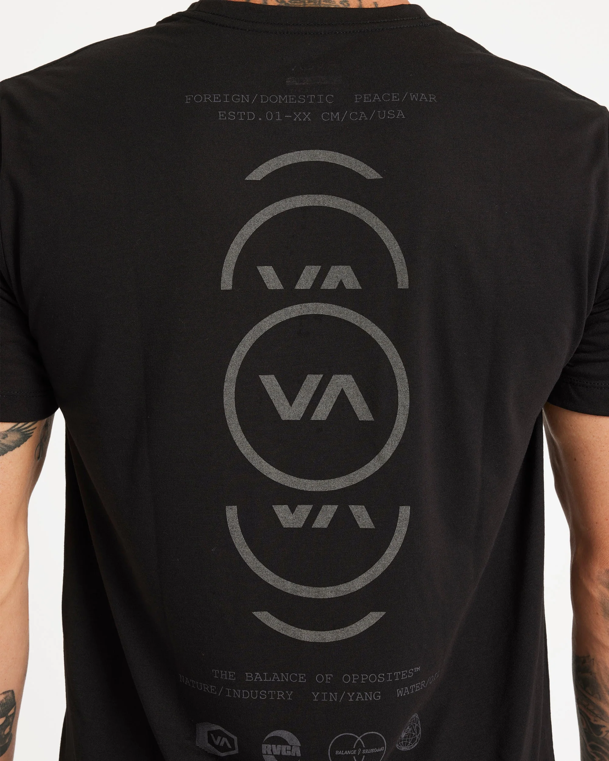 Mens VA Circle Splitter T-Shirt - Image 3