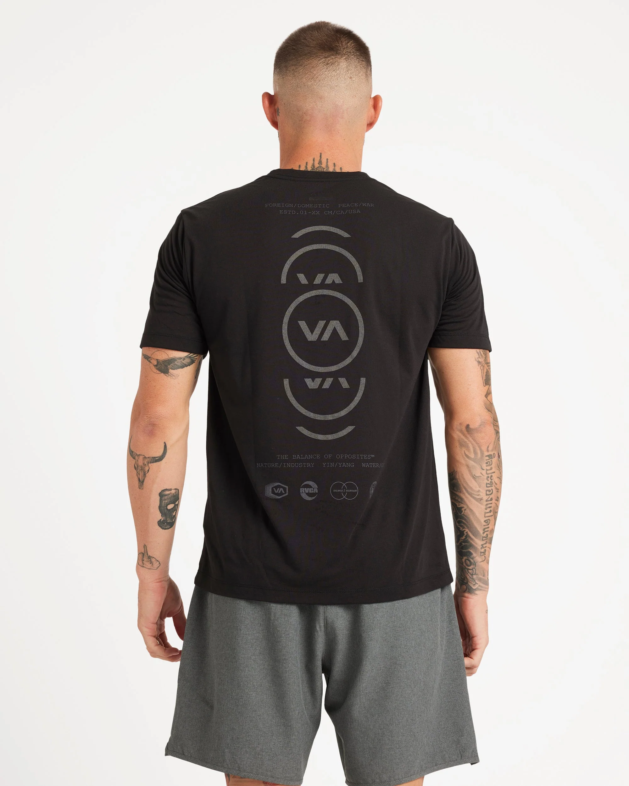 Mens VA Circle Splitter T-Shirt - Image 4