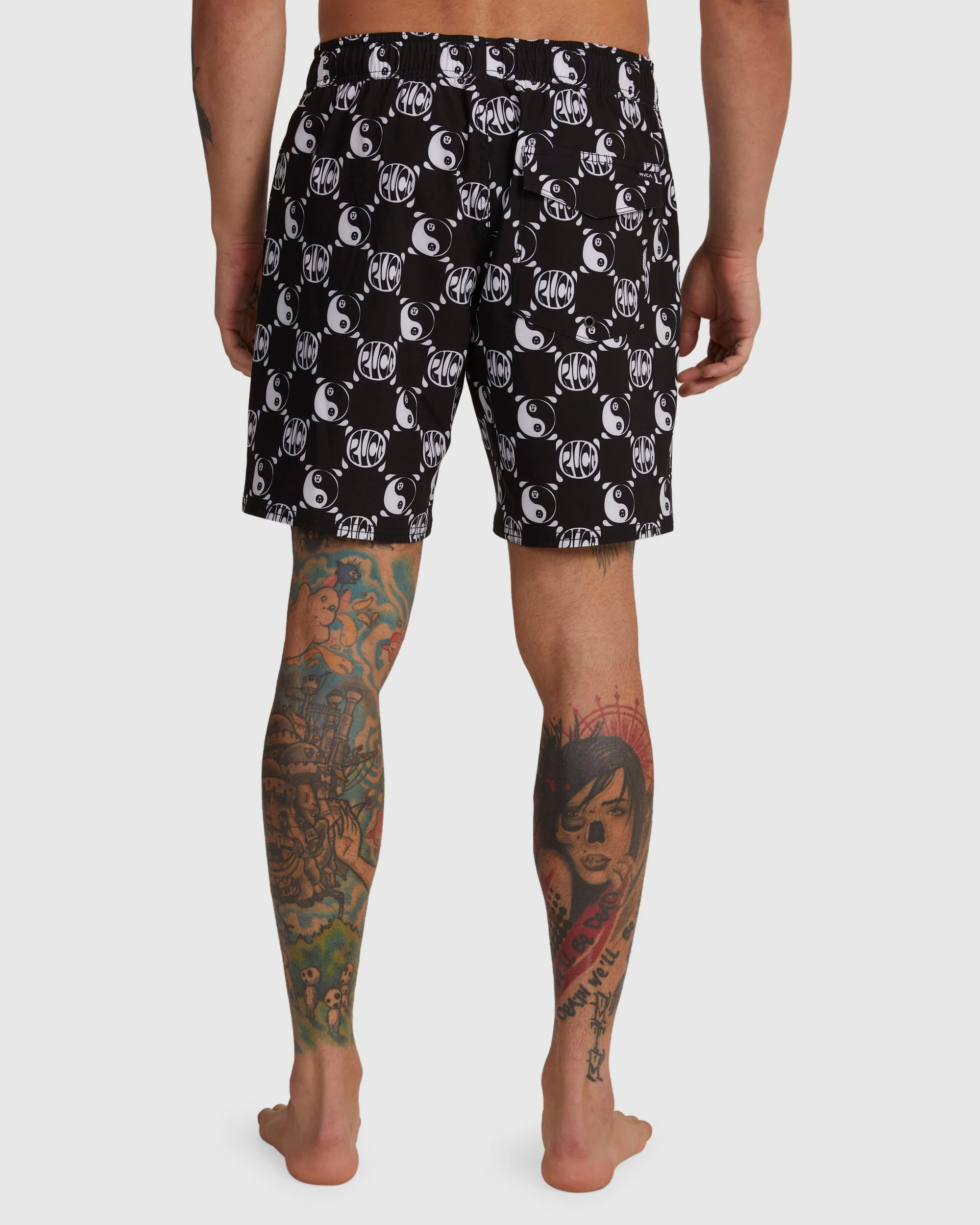 VA Pigment Elastic Waist Boardshorts 17" - Image 3