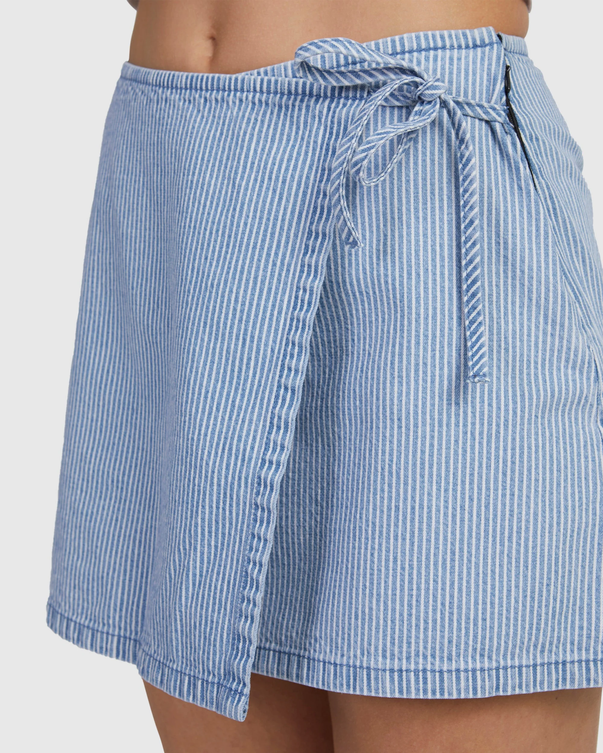 Wrapped Mini Skirt - Image 4