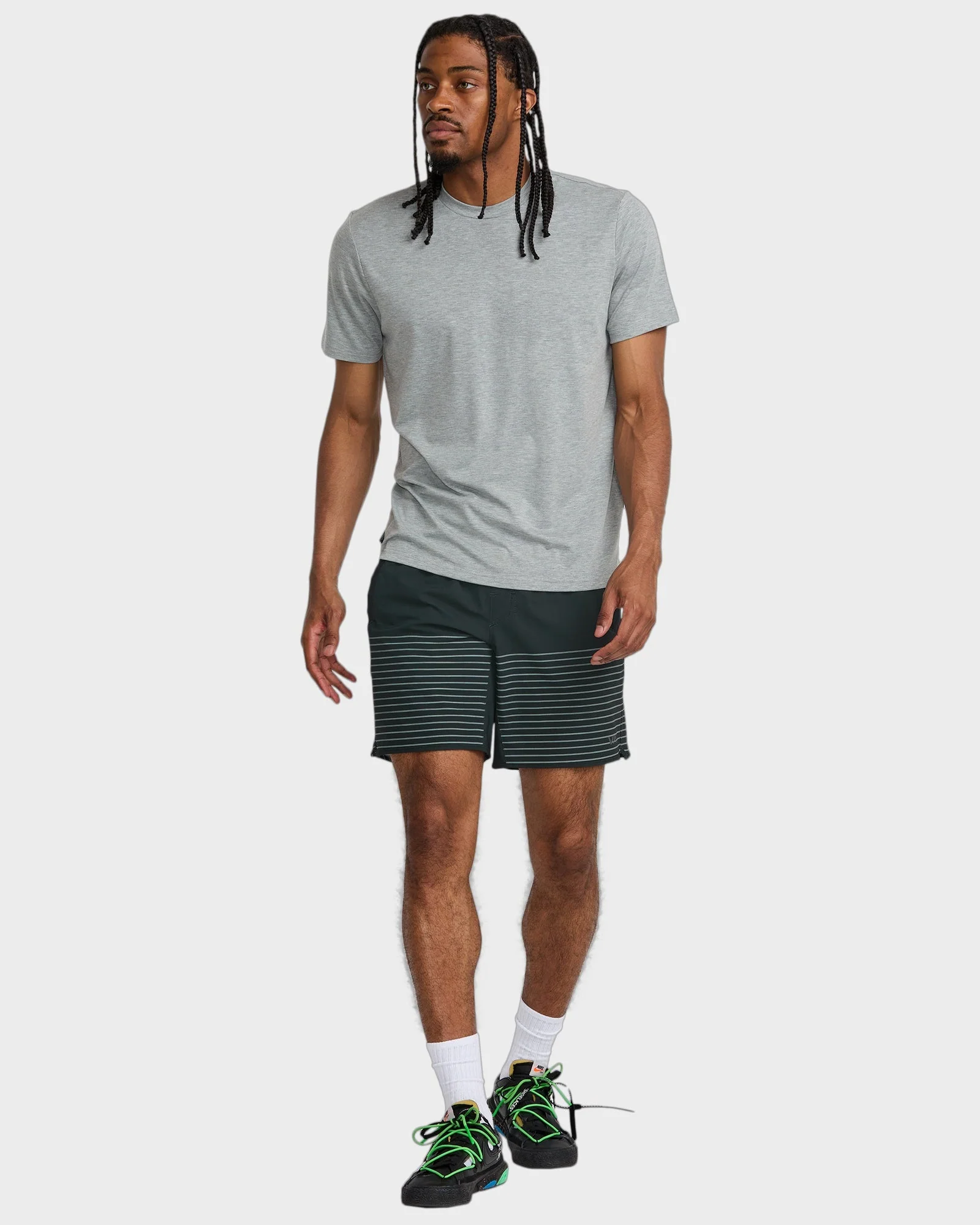 Mens Yogger Stretch 17" Walk Shorts - Image 5